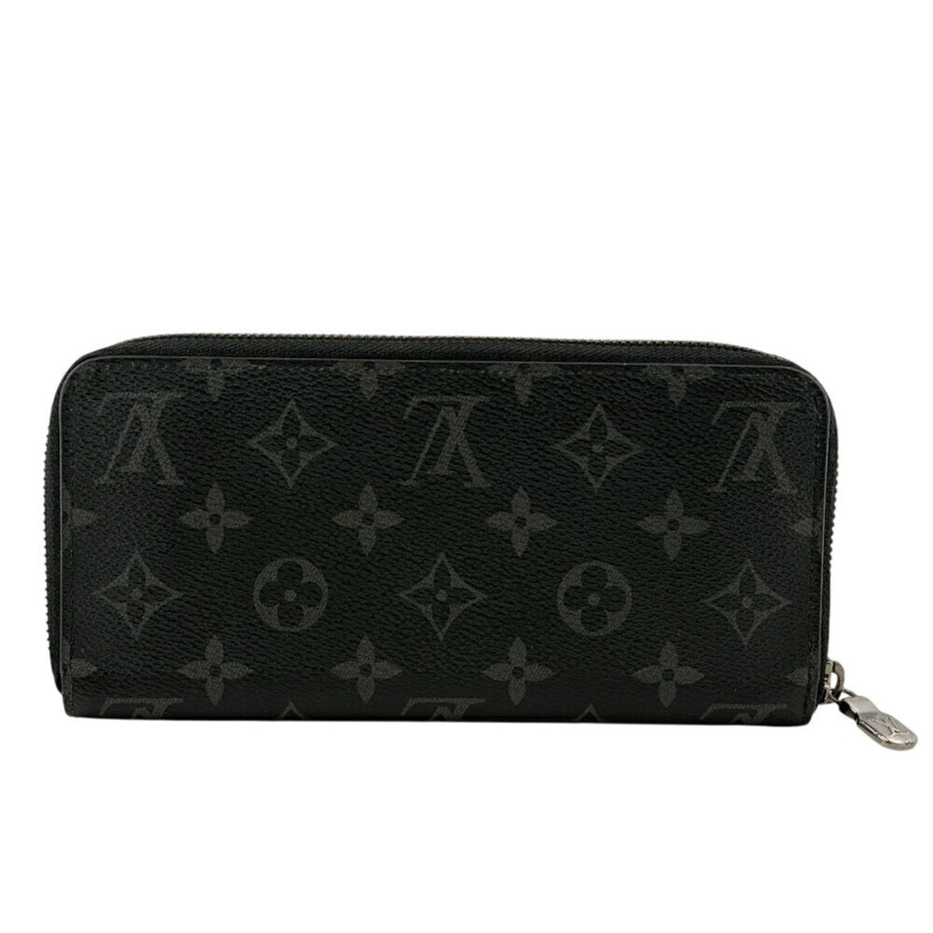 Louis Vuitton Black Leather Long Wallet