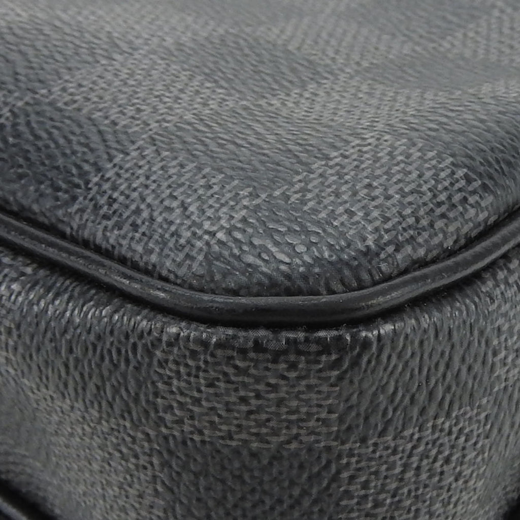 Louis Vuitton Damier Graphite Black Gray Damier Graphite Pochette Shoulder Bag