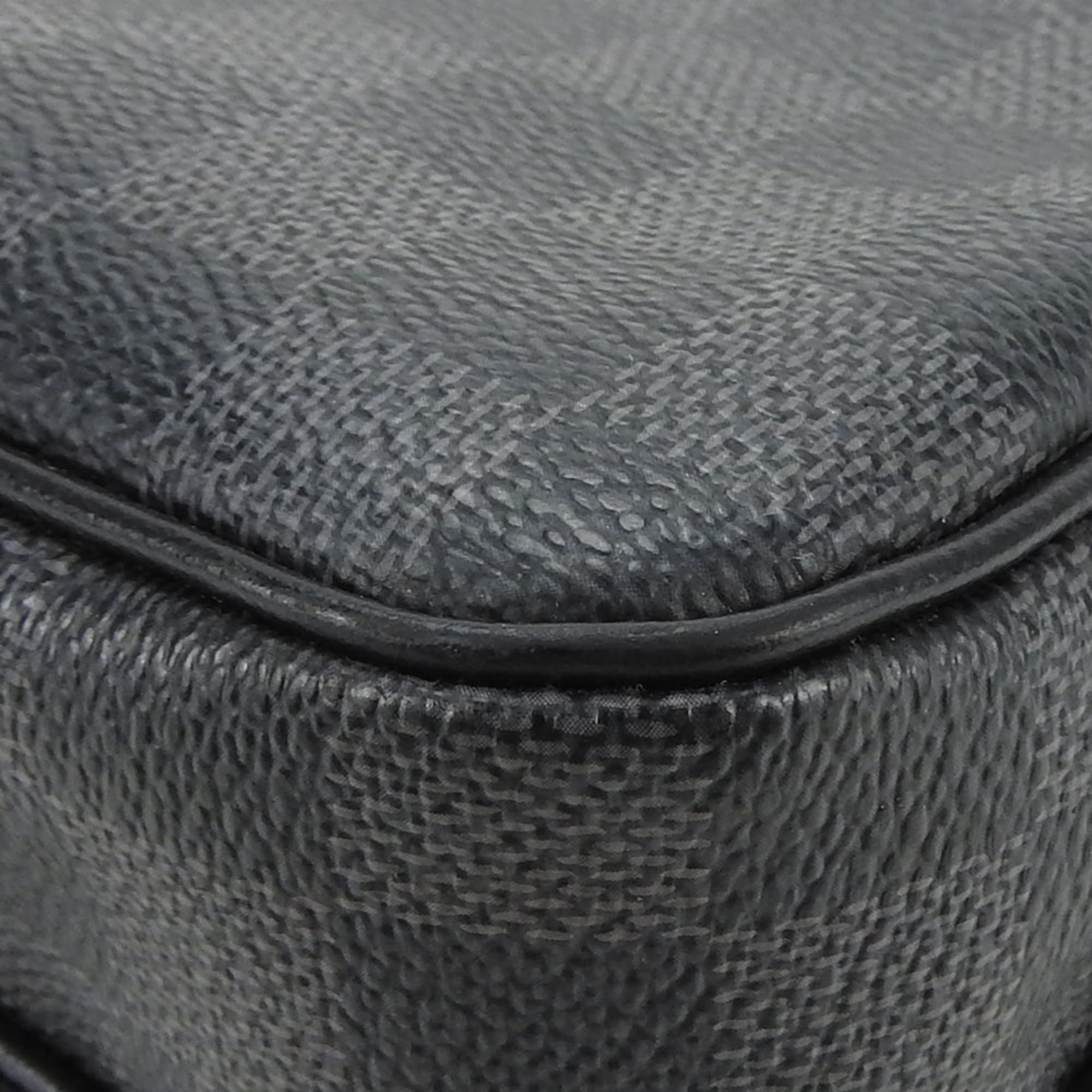 Louis Vuitton Damier Graphite Black Gray Damier Graphite Pochette Shoulder Bag
