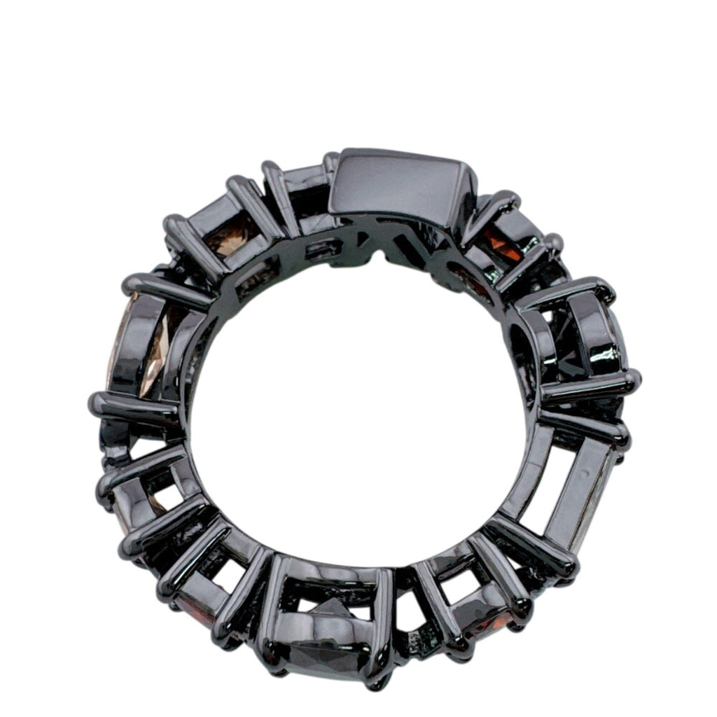 Louis Vuitton Black Metal Band Ring