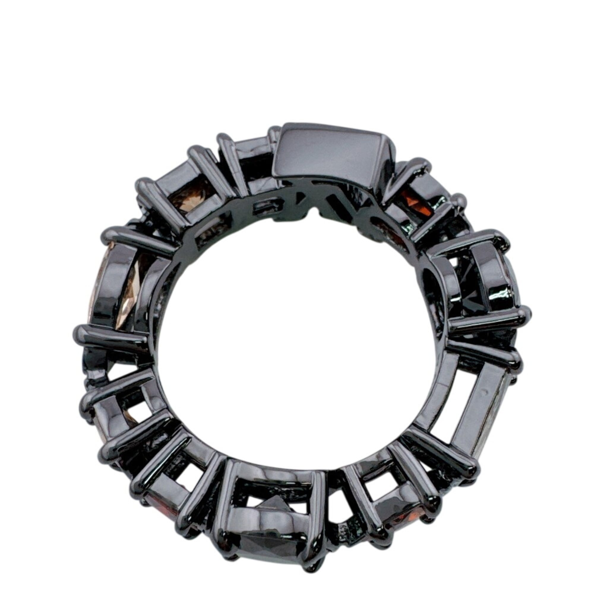Louis Vuitton Black Metal Band Ring