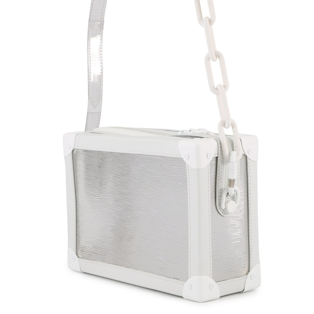 Louis Vuitton White Pvc Leather Shoulder Bag