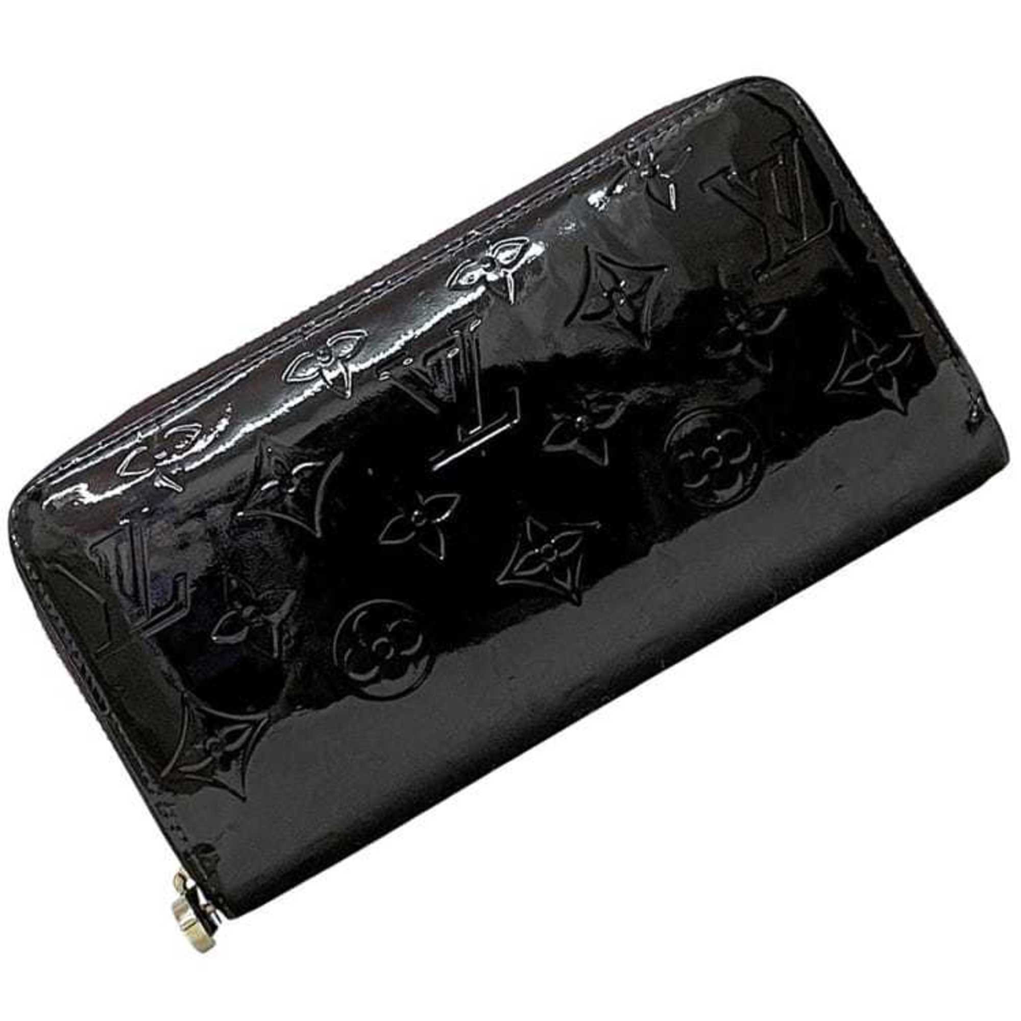 Louis Vuitton Amarante Wine Monogram Vernis Long Wallet