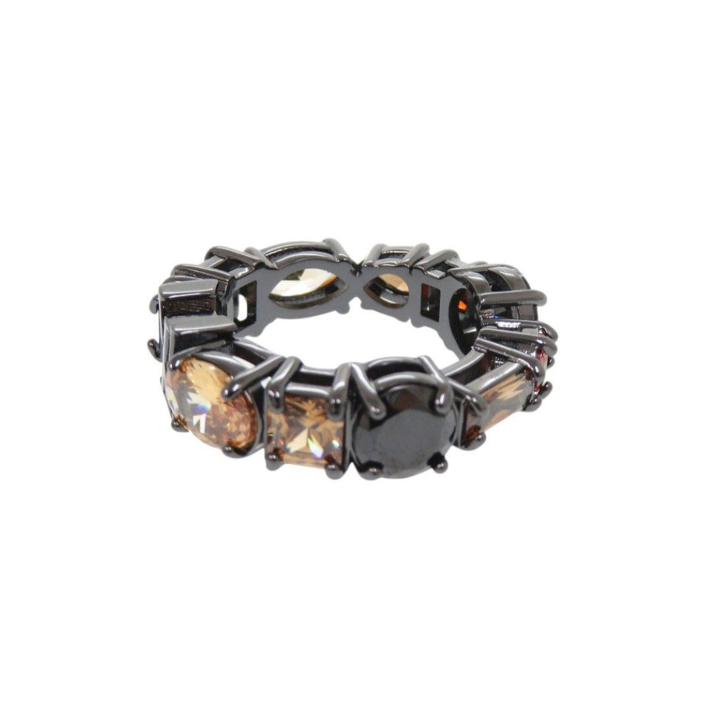 Louis Vuitton Black Metal Band Ring