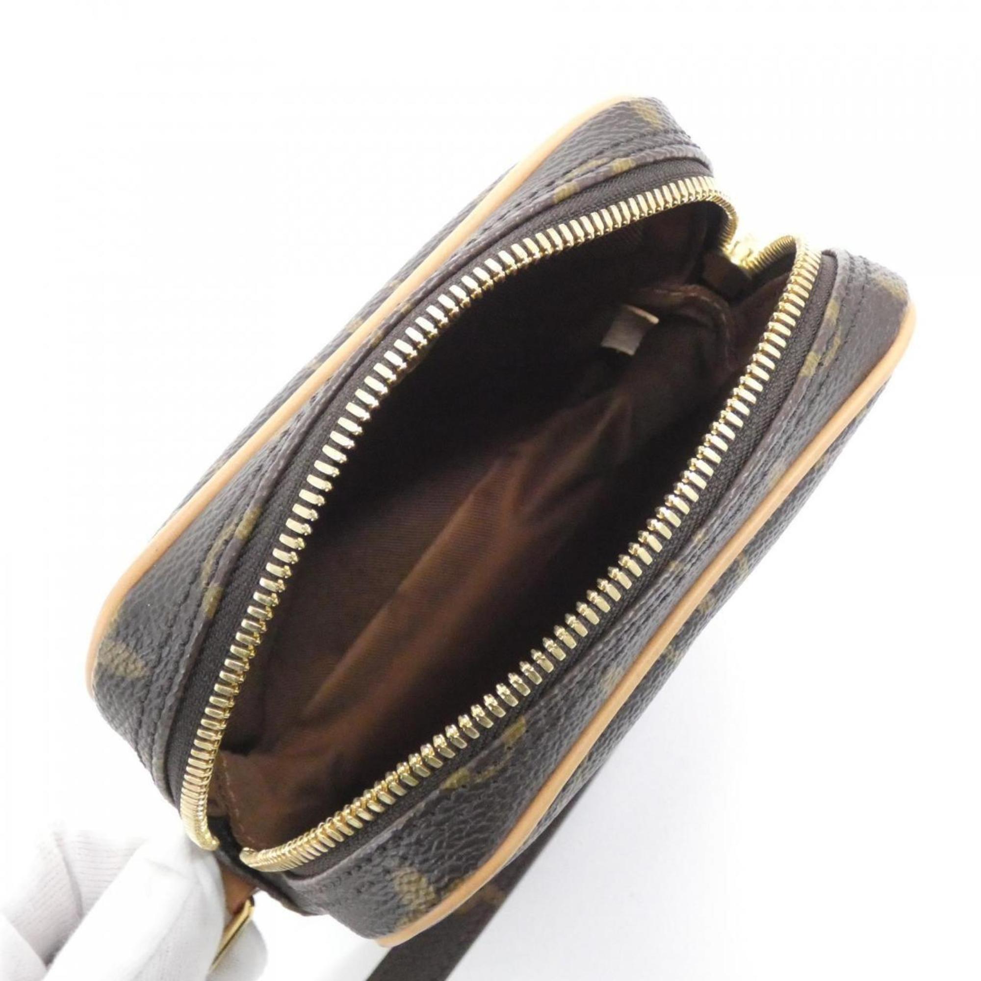 Louis Vuitton Marron Coated Canvas Shoulder Bag