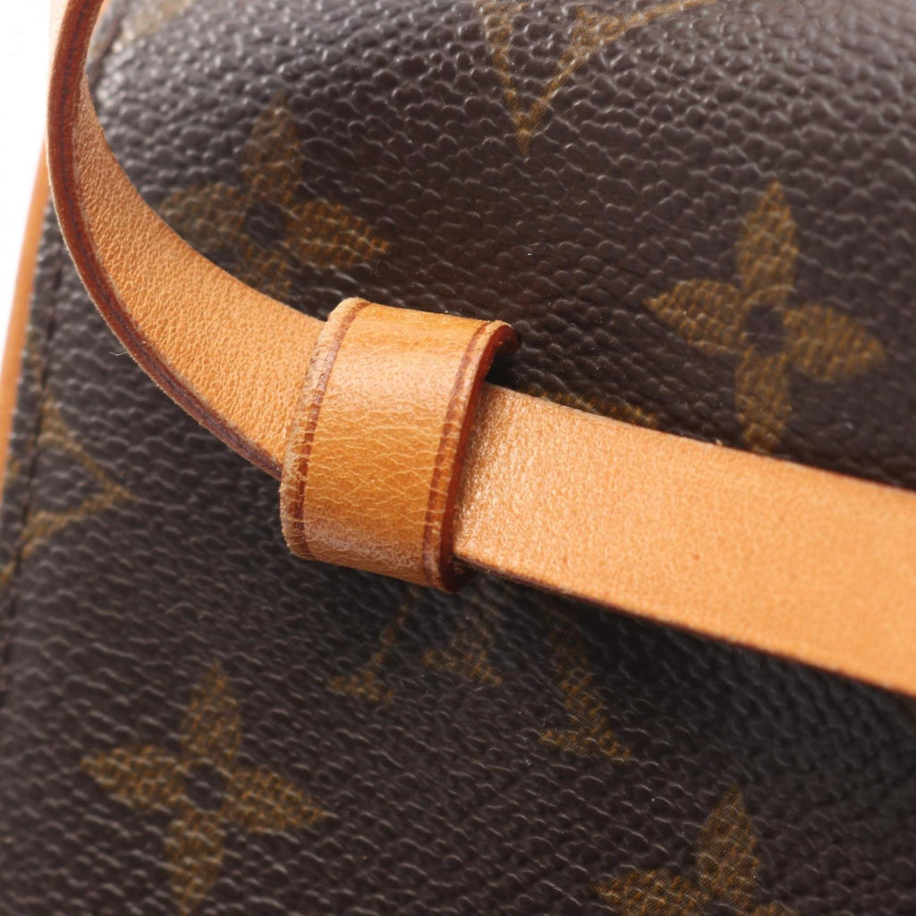 Louis Vuitton Brown Coated Canvas Pvc Monogram Leather Fanny Pack