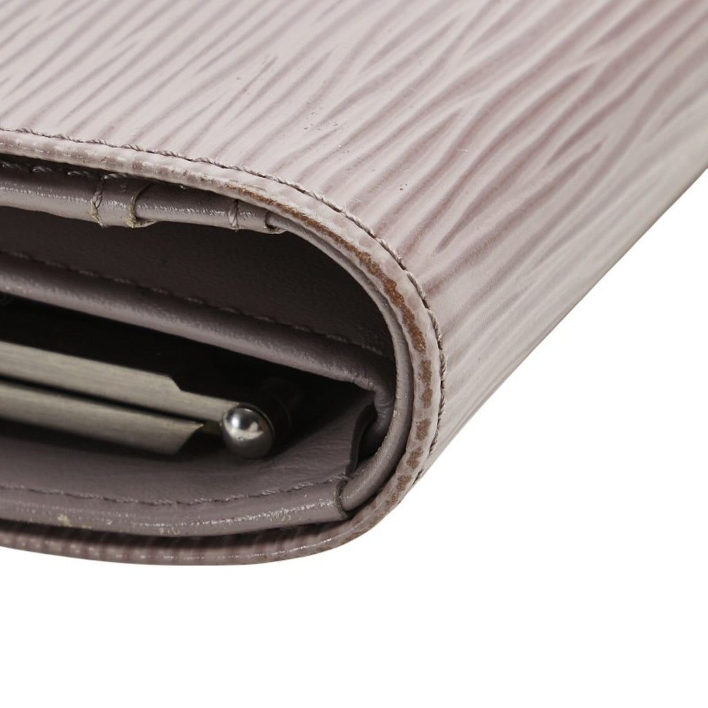 Louis Vuitton Epi Purple Leather Wallet