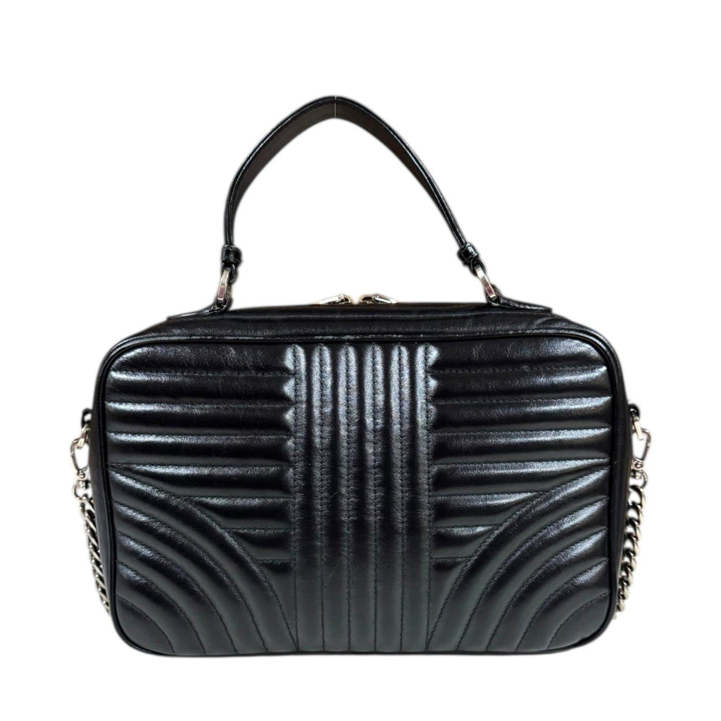 Prada Black Leather Shoulder Bag