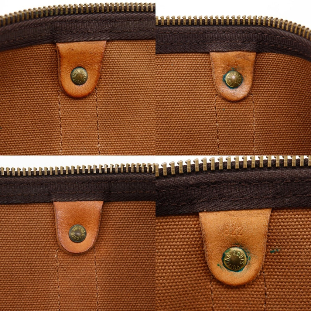 Louis Vuitton Brown Monogram Canvas Boston Bag