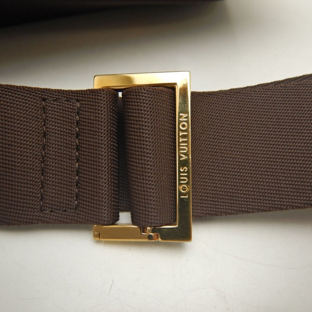 Louis Vuitton Brown Ebene Pvc Sling Bag