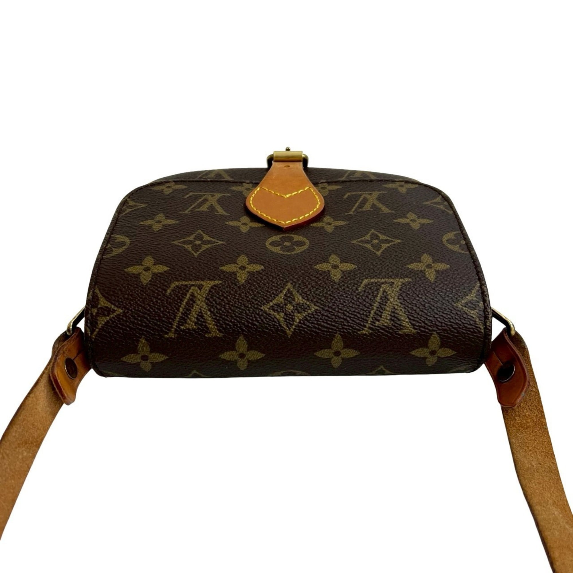 Louis Vuitton Brown Leather Pvc Pochette Shoulder Bag