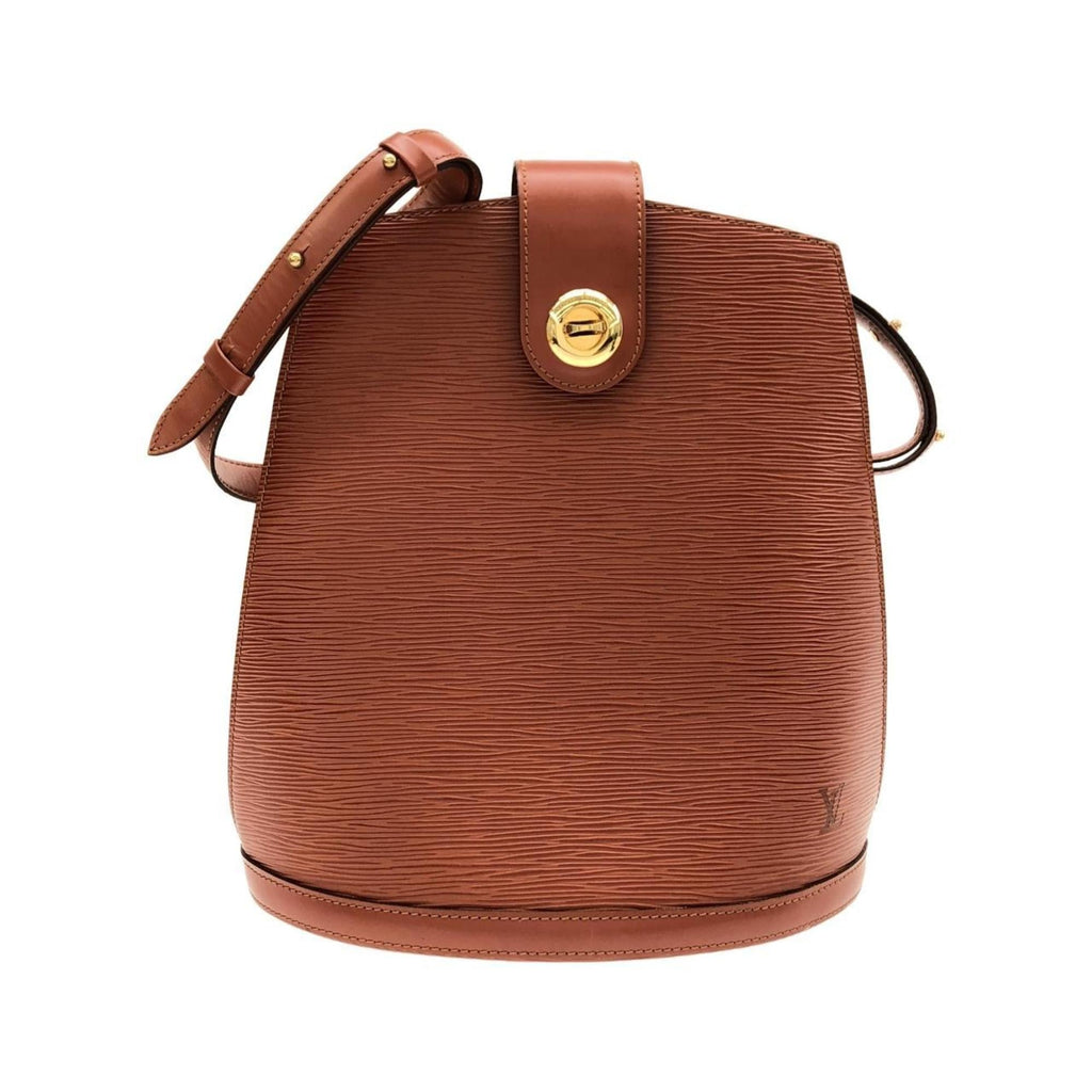 Louis Vuitton Brown Leather Shoulder Bag
