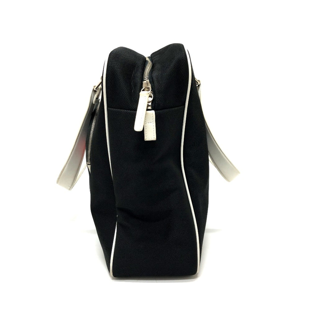 Chanel Black Cloth Shoulder Bag