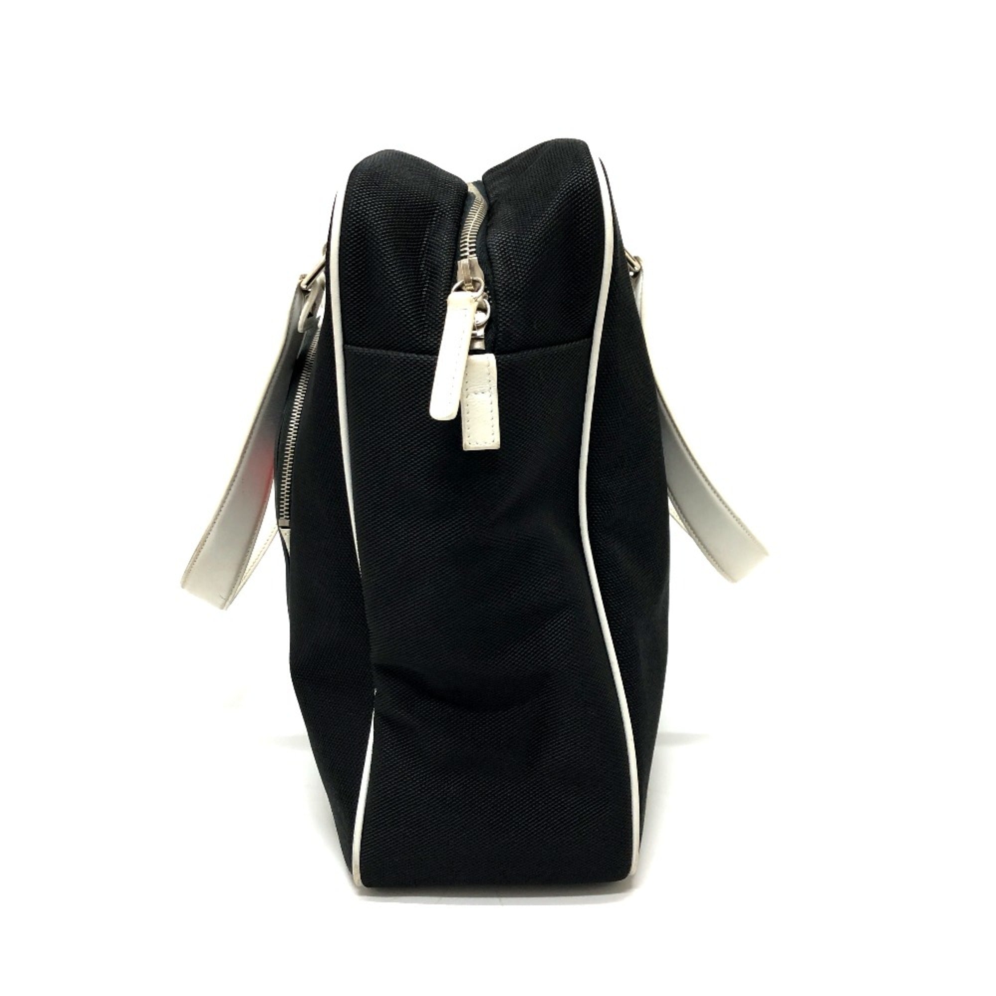 Chanel Black Cloth Shoulder Bag