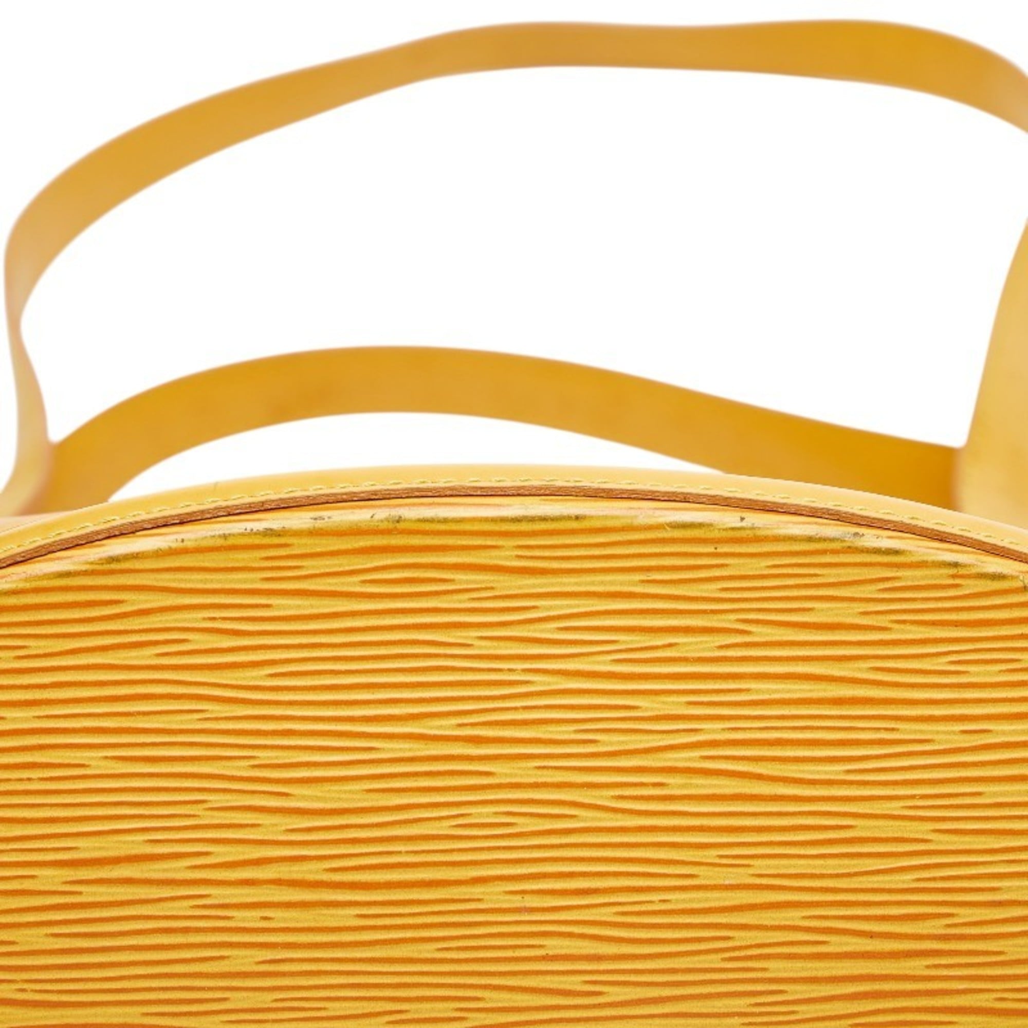 Louis Vuitton Yellow Leather Shoulder Bag