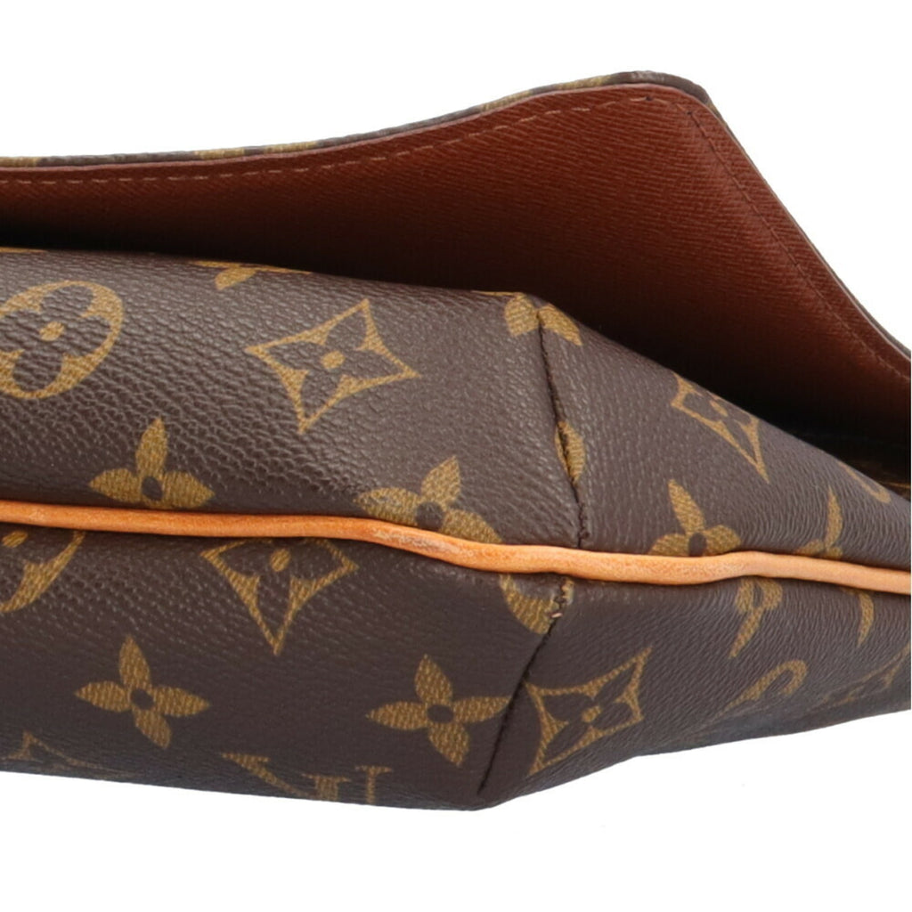 Louis Vuitton Brown Monogram Canvas Shoulder Bag