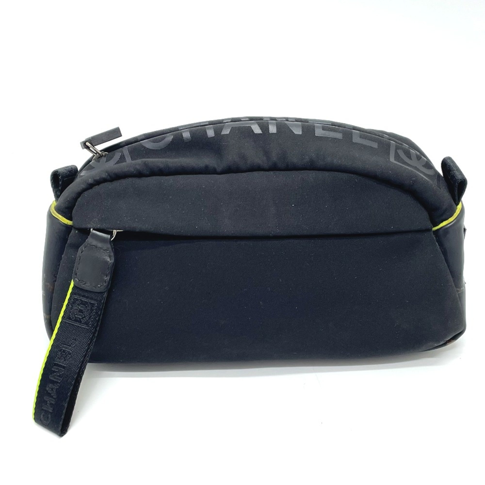 Chanel Black Cloth Pouch