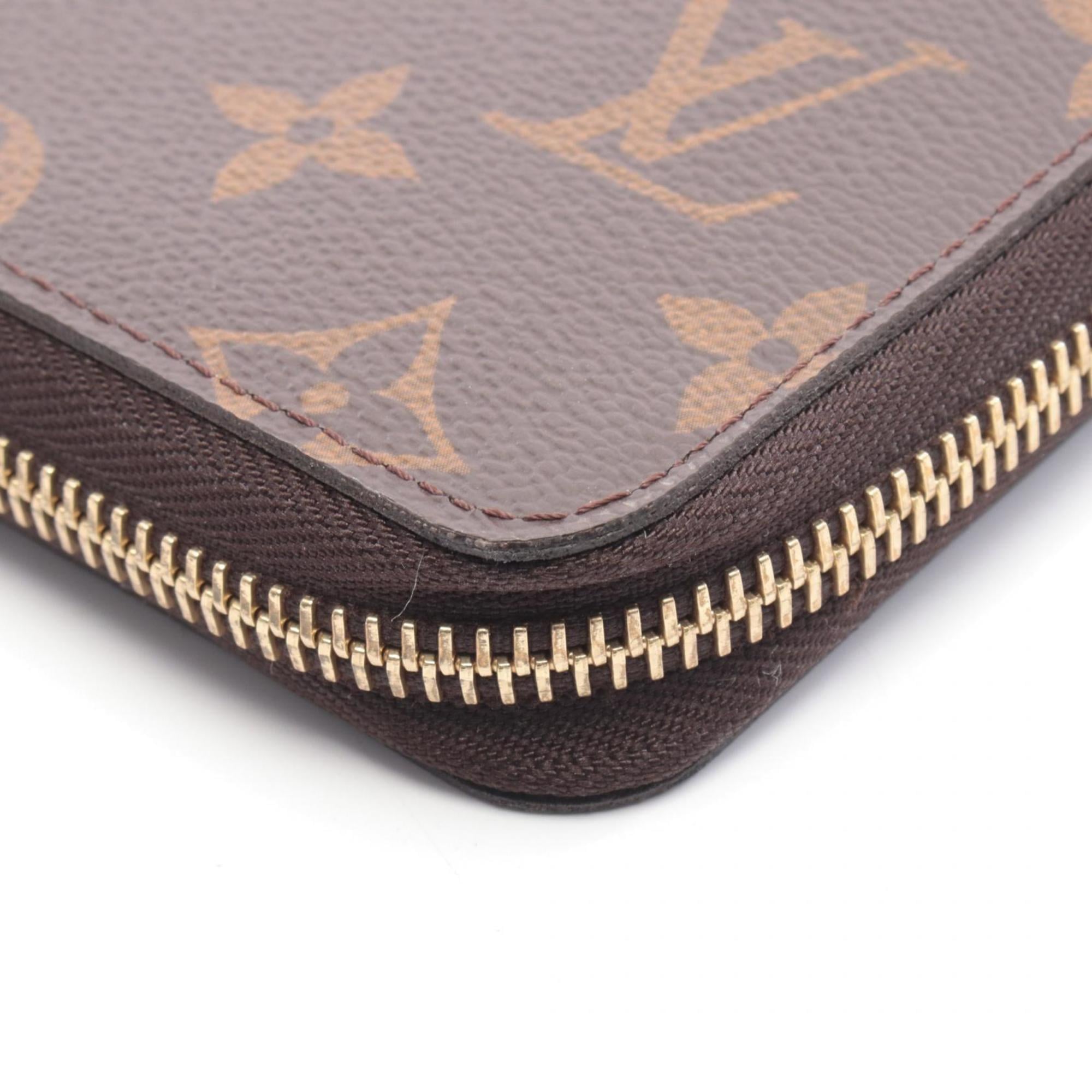 Louis Vuitton Brown Monogram Coated Canvas Long Wallet