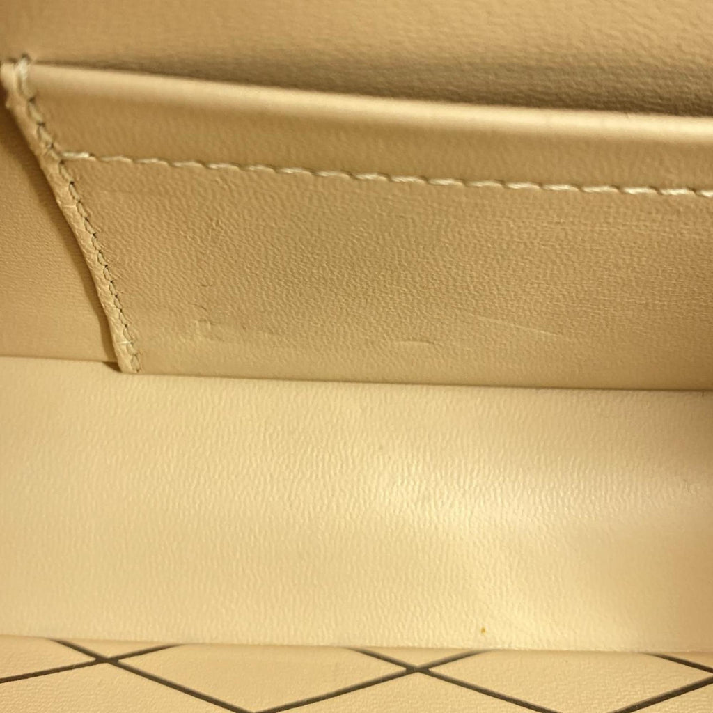 Louis Vuitton White Leather Shoulder Bag