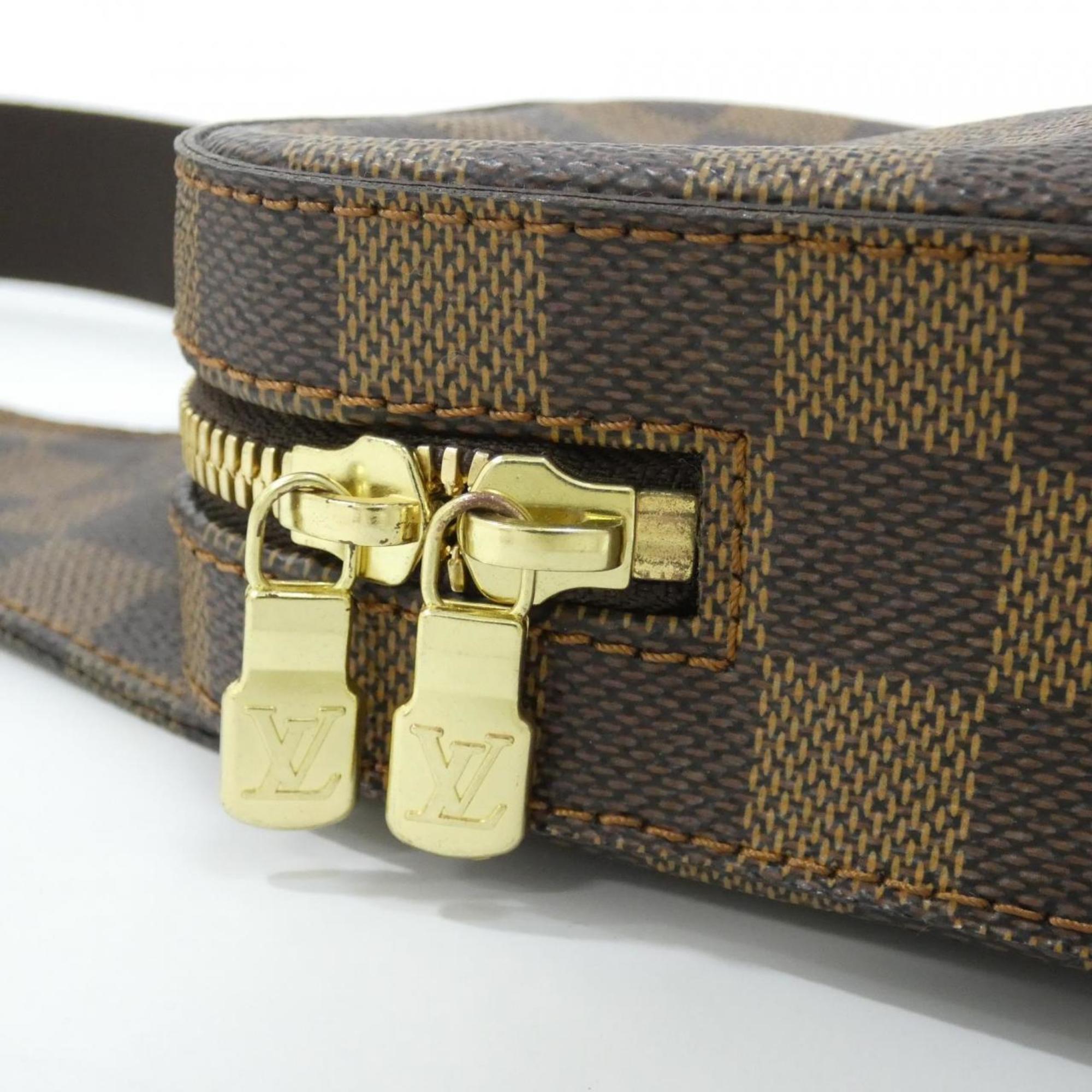 Louis Vuitton Damier Ebene Coated Canvas Shoulder Bag