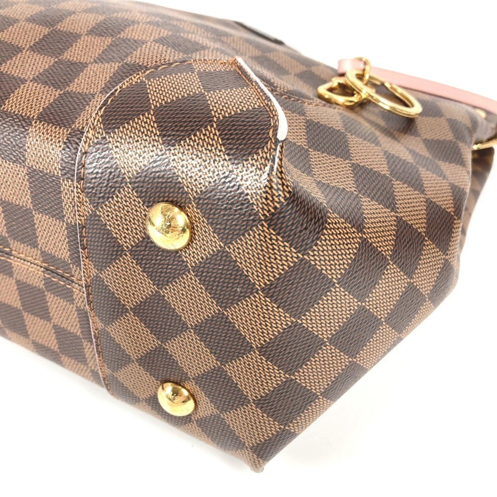Louis Vuitton Brown Damier Canvas Ebene Damier Canvas Shoulder Bag