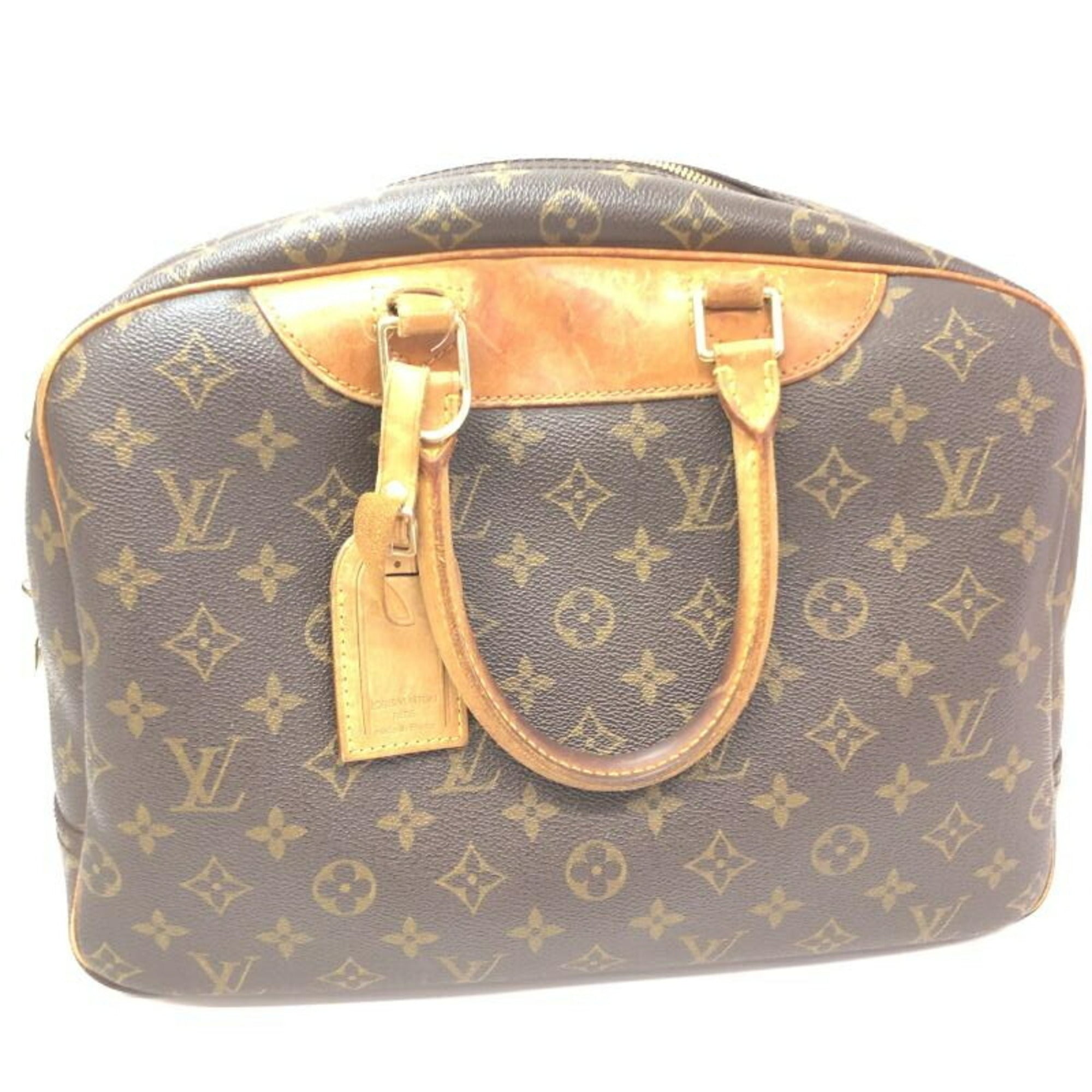 Louis Vuitton Brown Leather Handbag