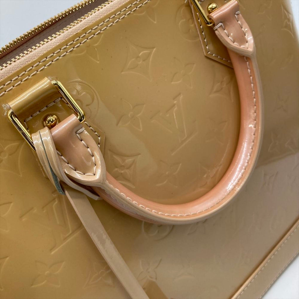 Louis Vuitton Monogram Vernis Gold Monogram Vernis Handbag