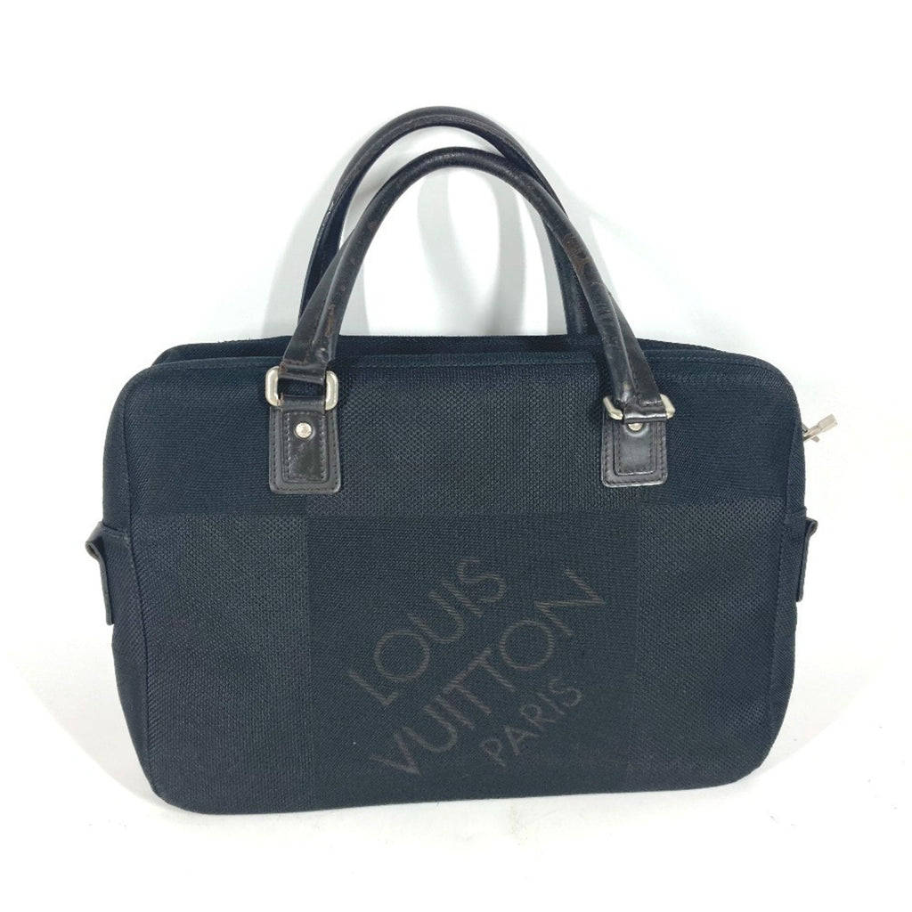 Louis Vuitton Black Noir Damier Geant Handbag Tote Bag