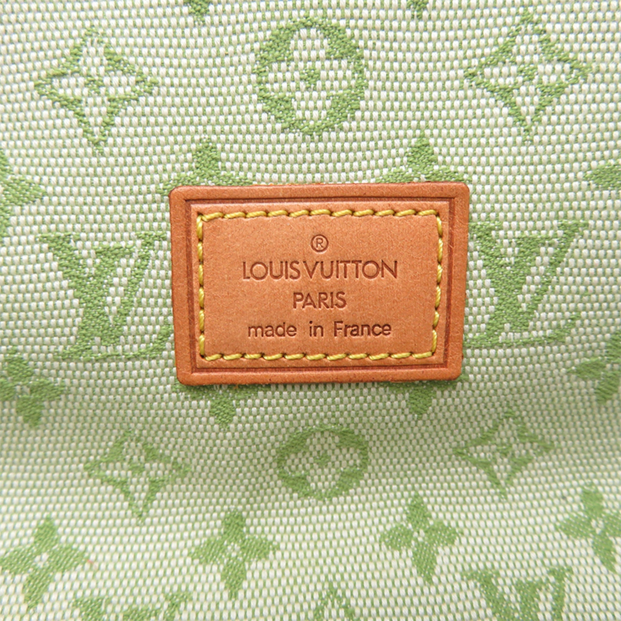Louis Vuitton Green Monogram Pouch