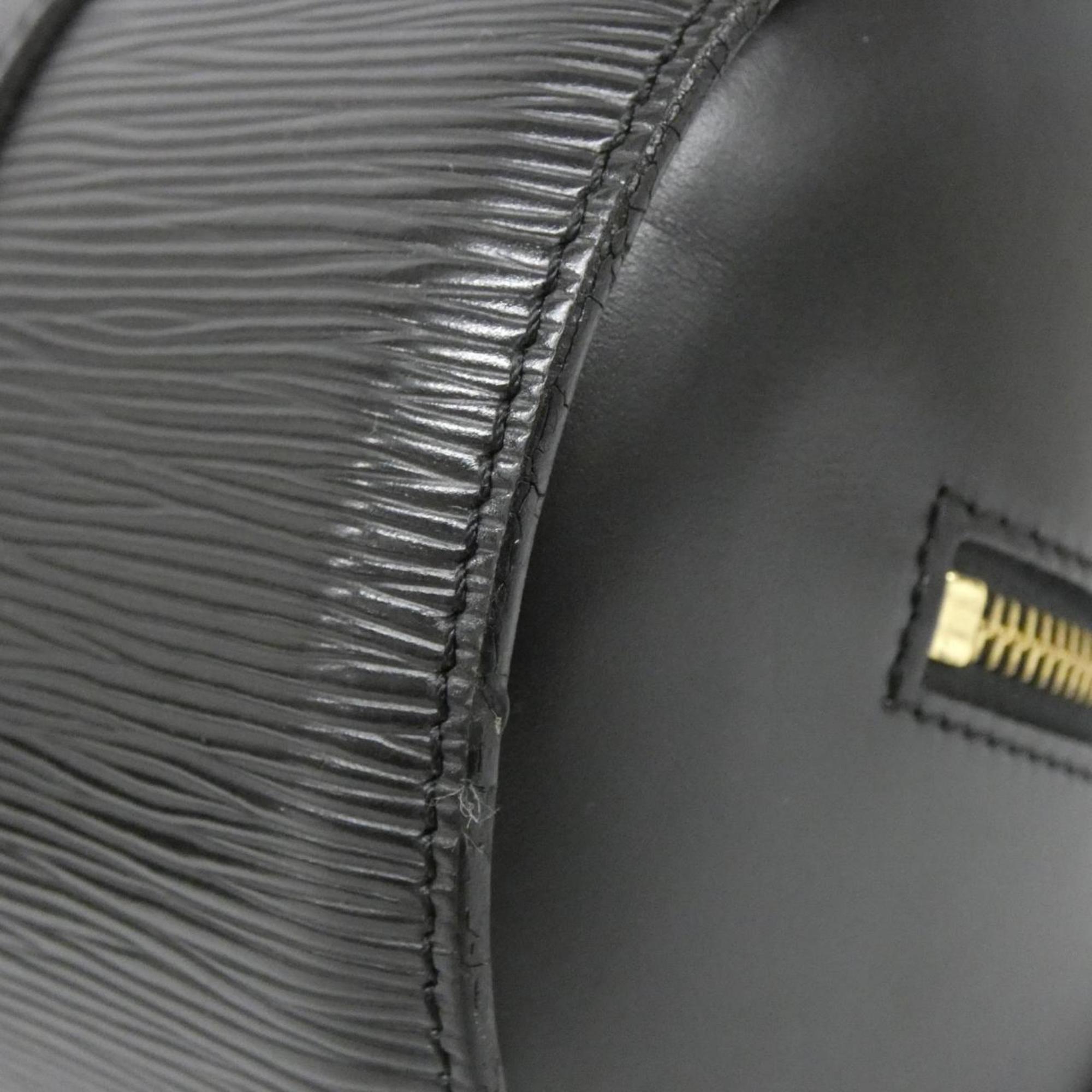 Louis Vuitton Epi Black Leather Handbag