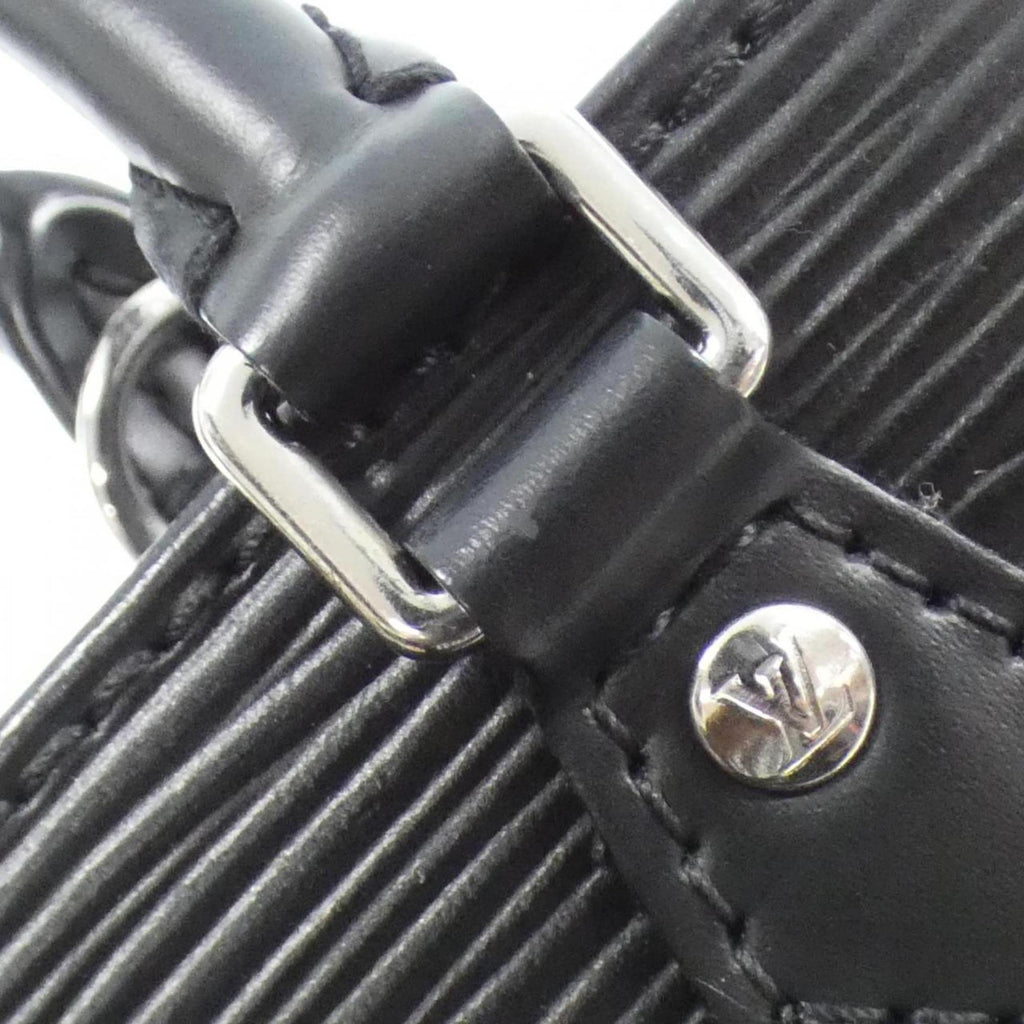 Louis Vuitton Black Leather Handbag