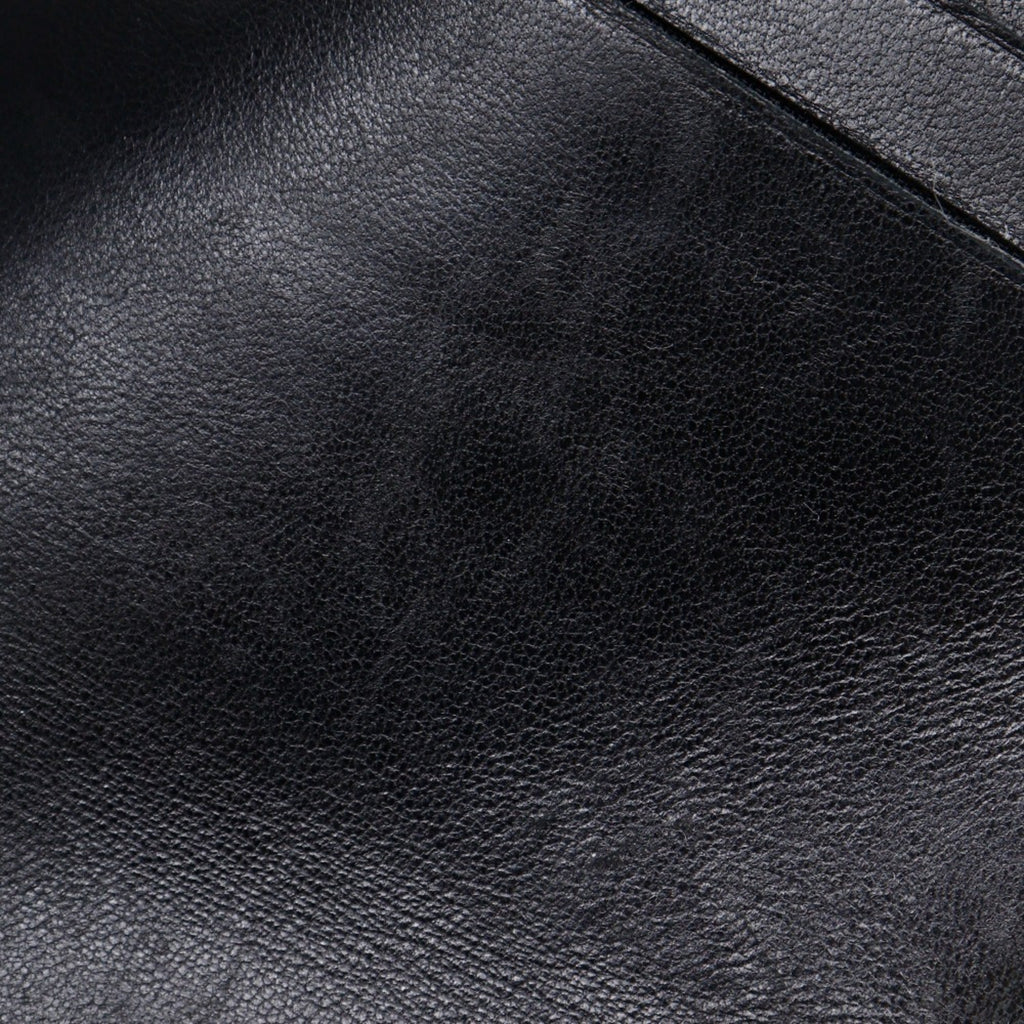 Chanel Black Patent Leather Wallet (Tri-Fold)