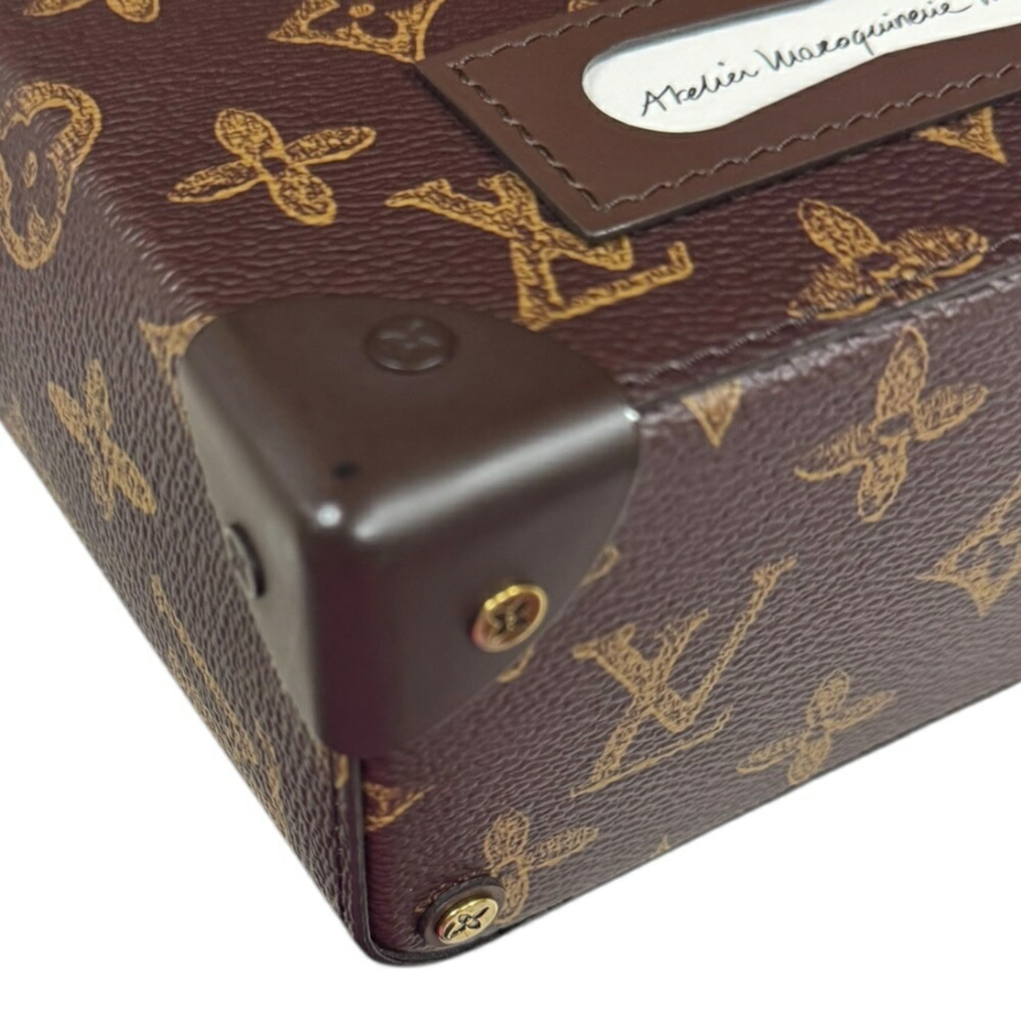 Louis Vuitton Monogram Brown Green Monogram Shoulder Bag