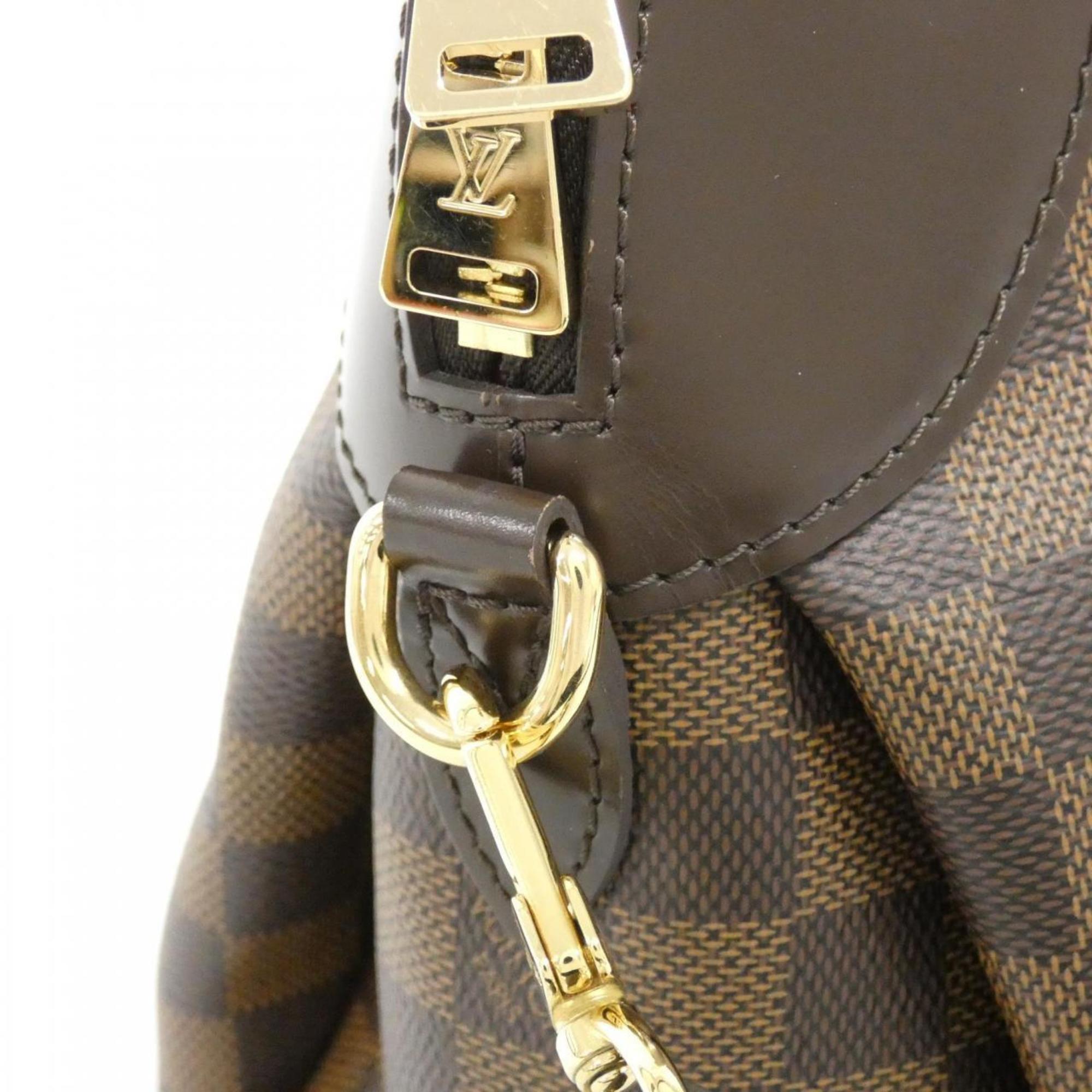 Louis Vuitton Damier Ebene Coated Canvas Handbag