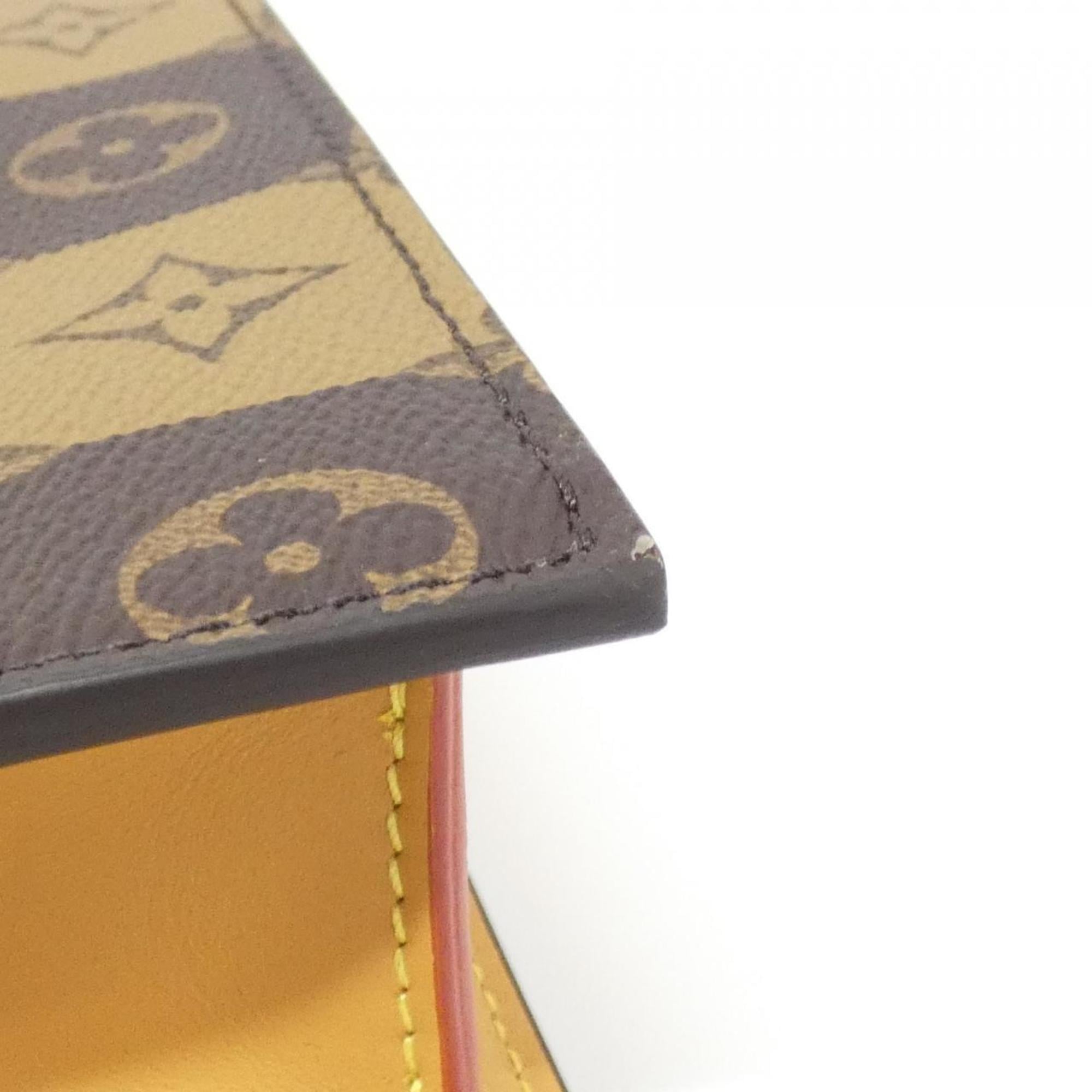 Louis Vuitton Monogram Marron Coated Canvas Handbag