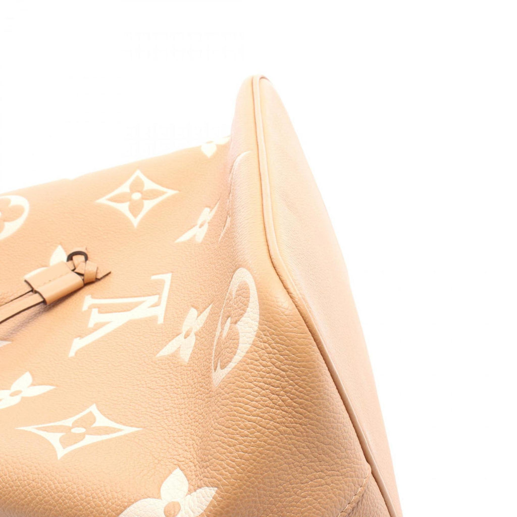 Louis Vuitton Brown Ivory Monogram Empreinte Shoulder Bag
