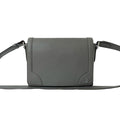 Louis Vuitton Gray Leather Shoulder Bag