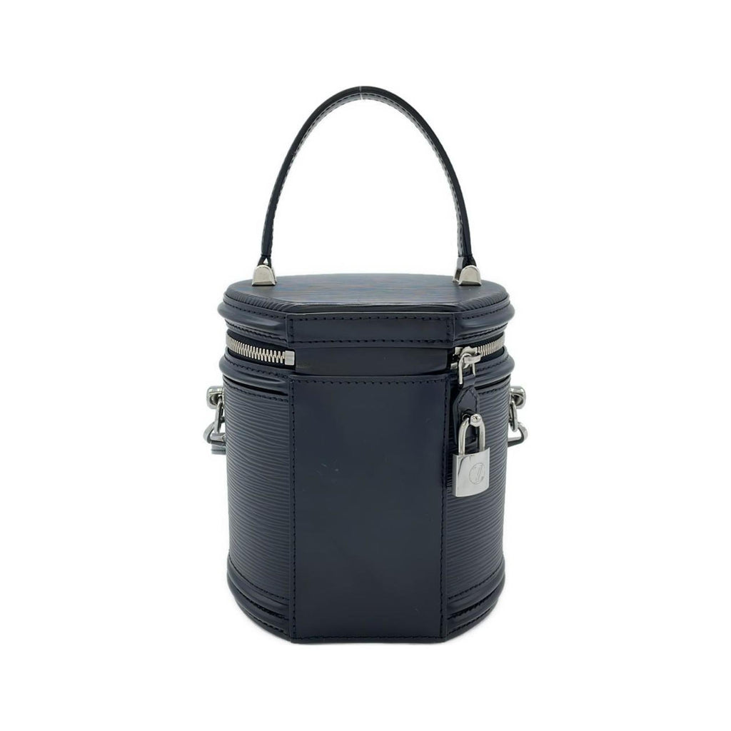 Louis Vuitton Black Leather Handbag