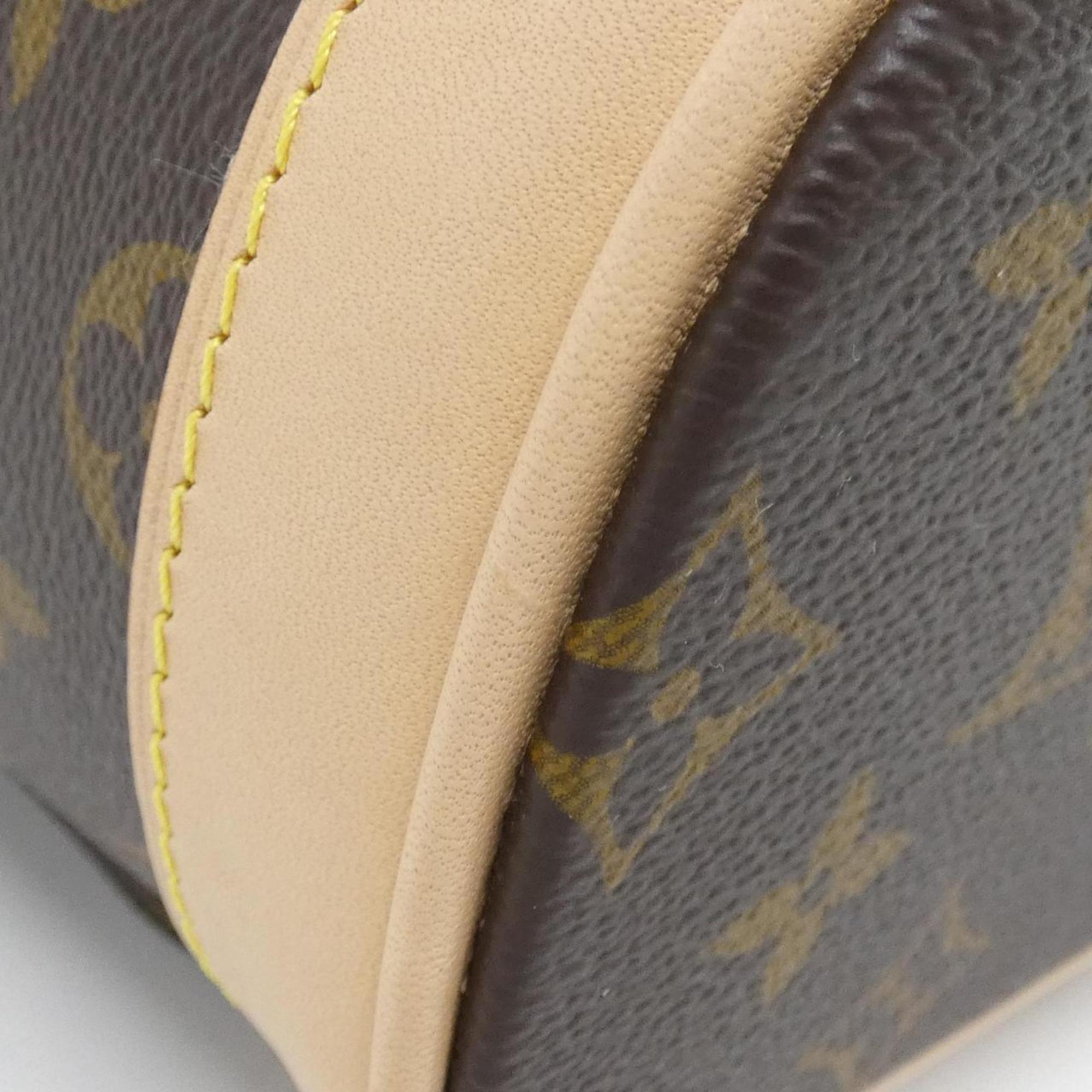 Louis Vuitton Monogram Marron Coated Canvas Backpack