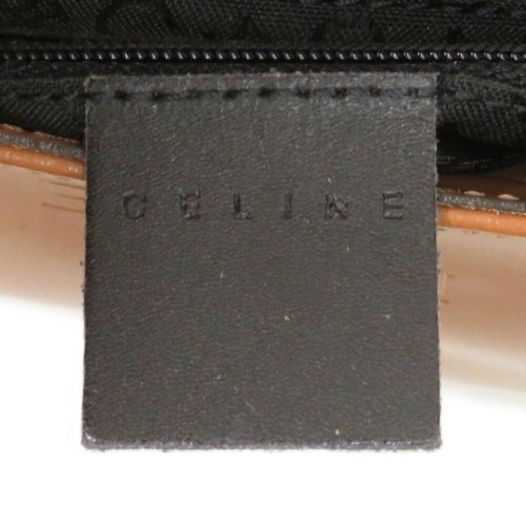 Celine Brown Camel Leather Shoulder Bag