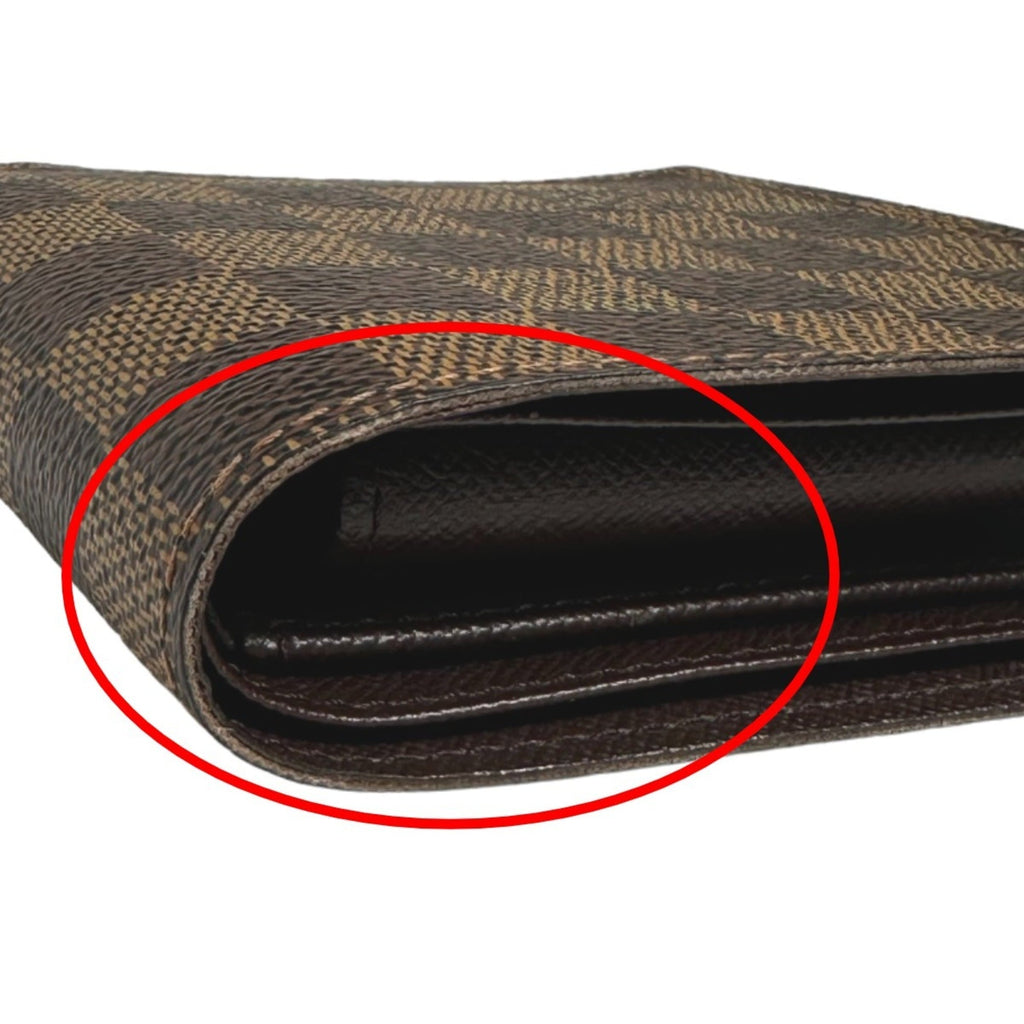 Louis Vuitton Brown Damier Canvas Wallet