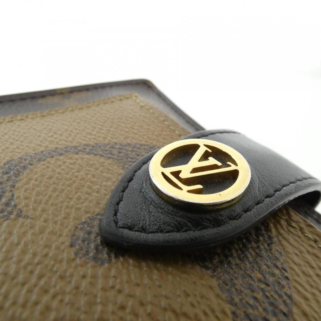 Louis Vuitton Brown Coated Canvas Wallet