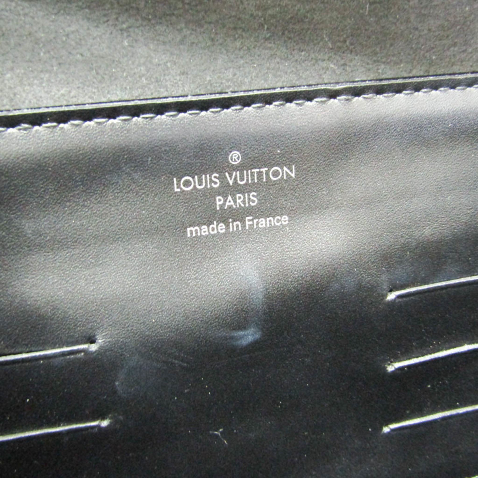 Louis Vuitton Epi Electric Noir Patent Leather Shoulder Bag