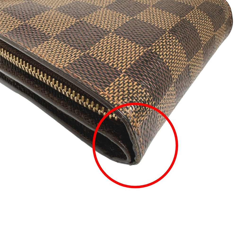 Louis Vuitton Damier Brown Damier Canvas Wallet