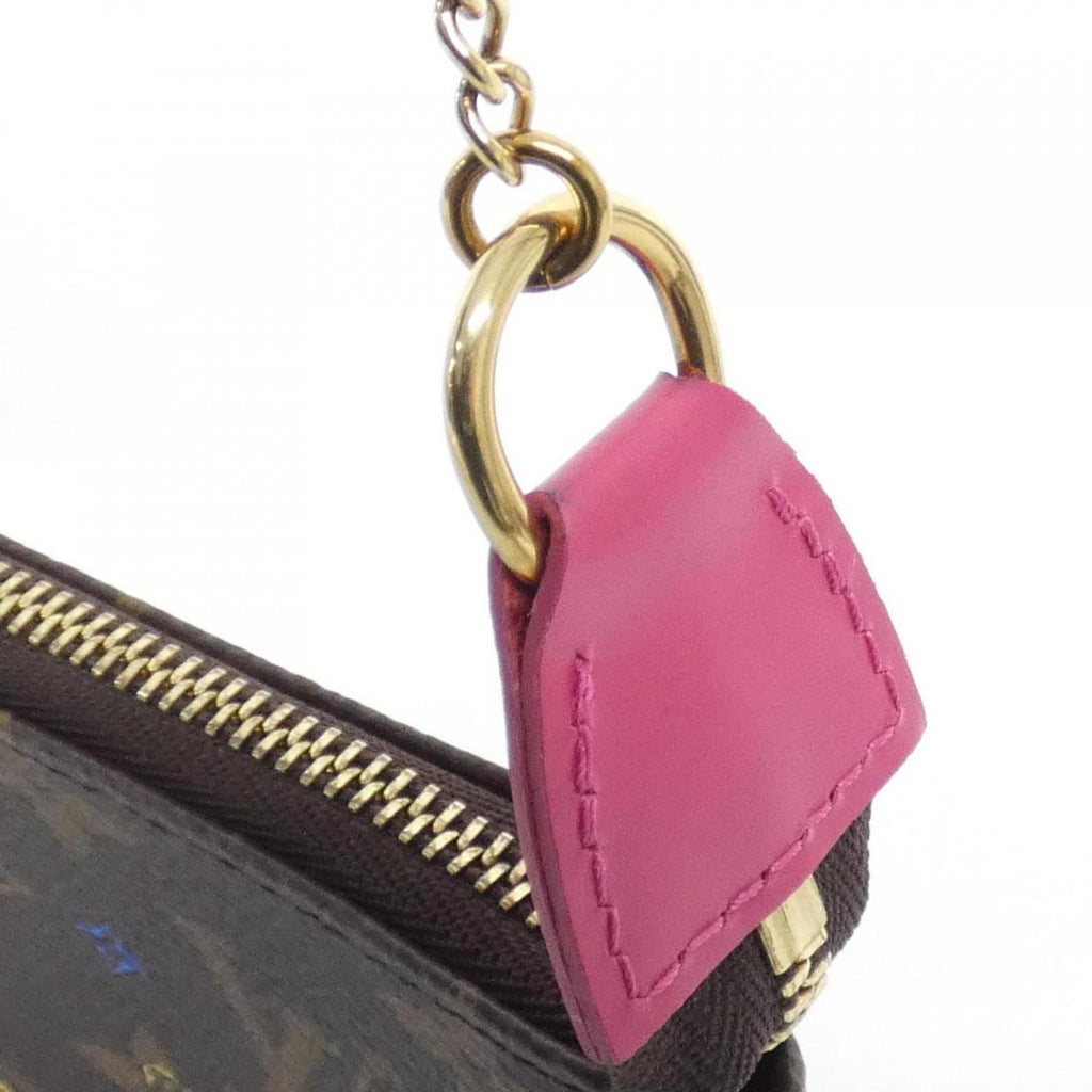 Louis Vuitton Marron Coated Canvas Pochette Pouch