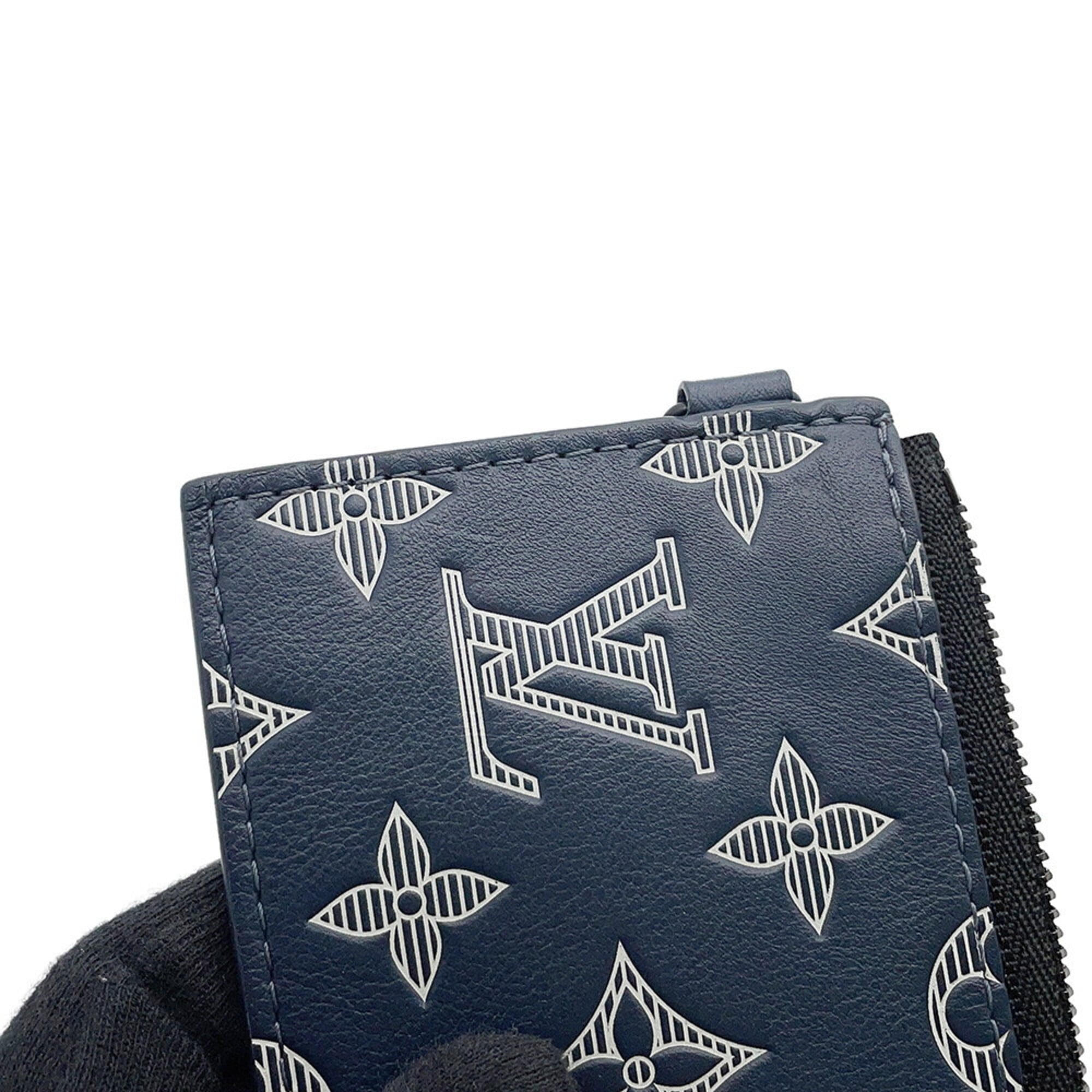 Louis Vuitton Monogram Shadow Navy Monogram Shadow Shoulder Bag