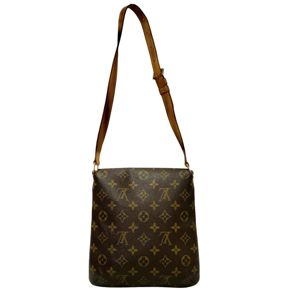Louis Vuitton Brown Leather Pvc Pochette Shoulder Bag