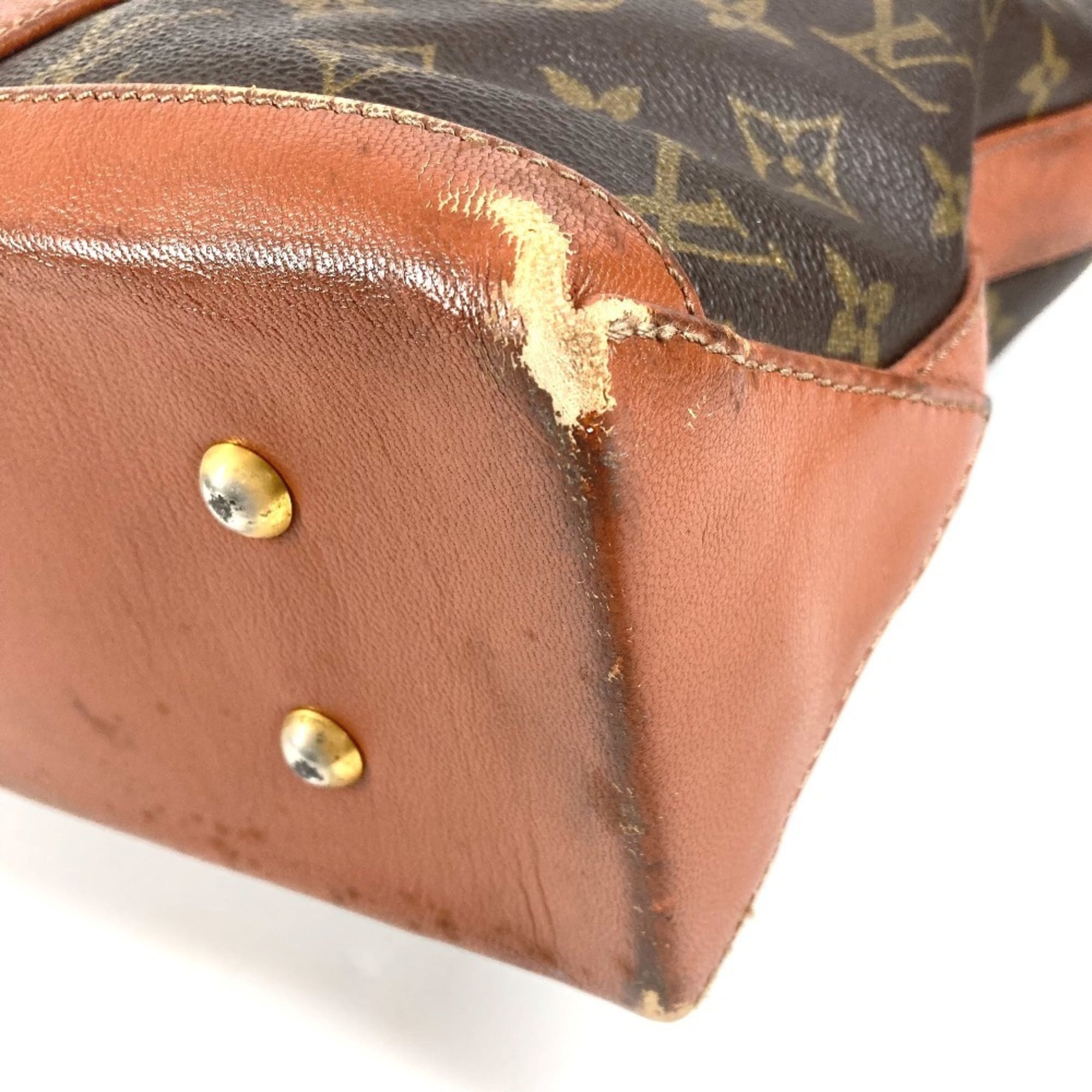 Louis Vuitton Brown Monogram Shoulder Bag Tote Bag