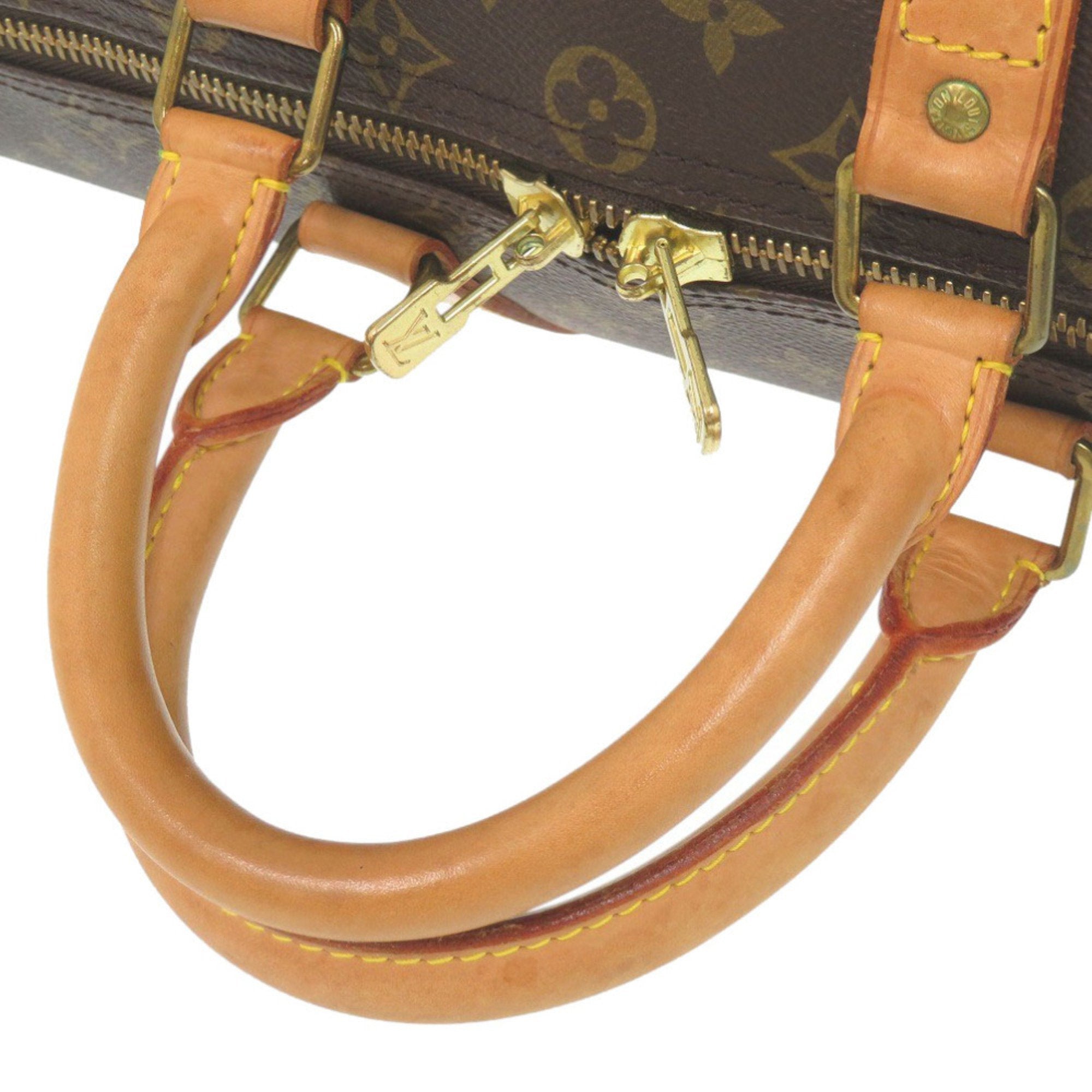 Louis Vuitton Monogram Brown Monogram Monogram Boston Bag