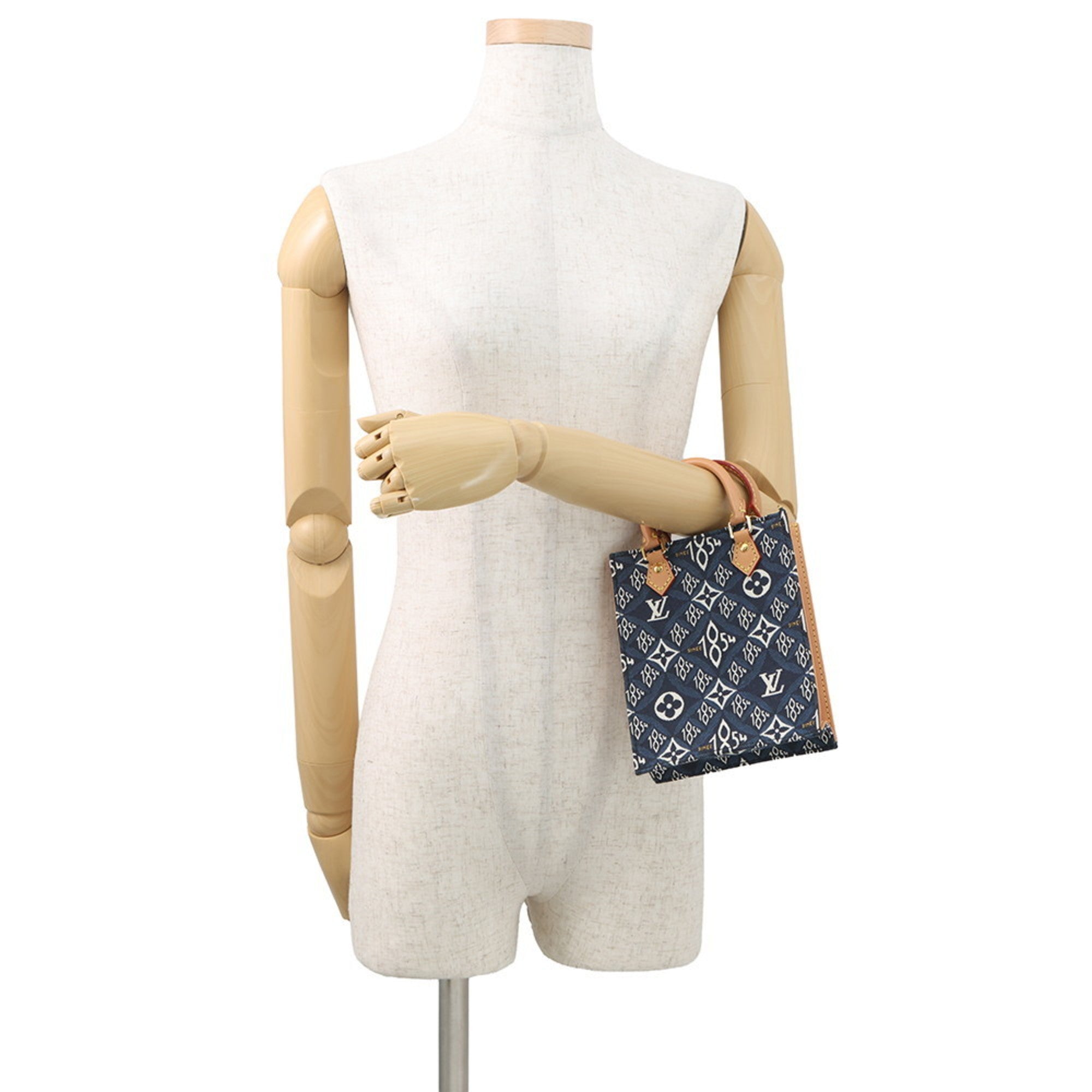 Louis Vuitton Blue Monogram Jacquard Handbag Shoulder Bag